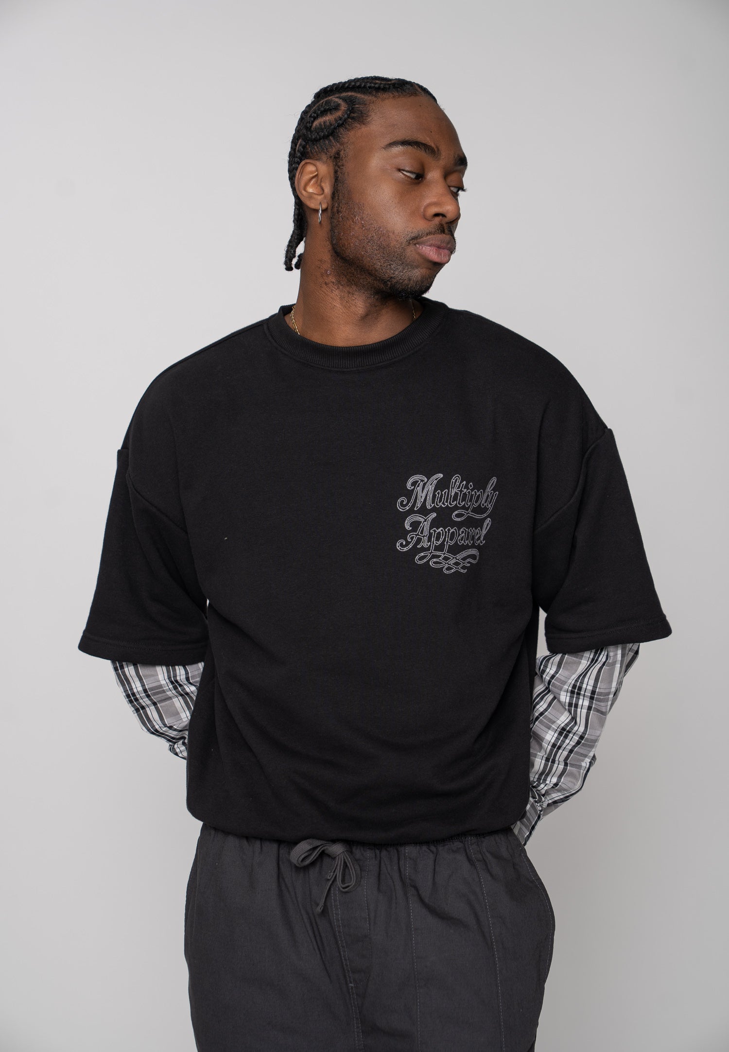 Oversize Sweatshirt HARMONY Black