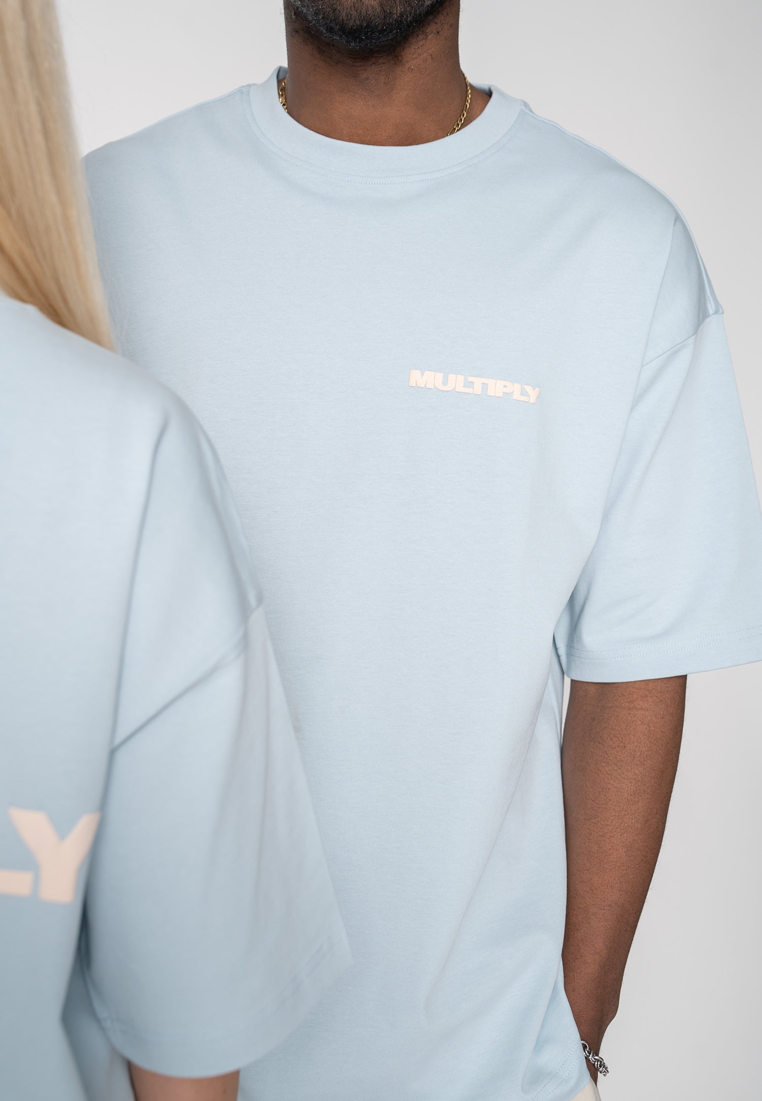 Oversized T-shirt MULTIPLY Straw