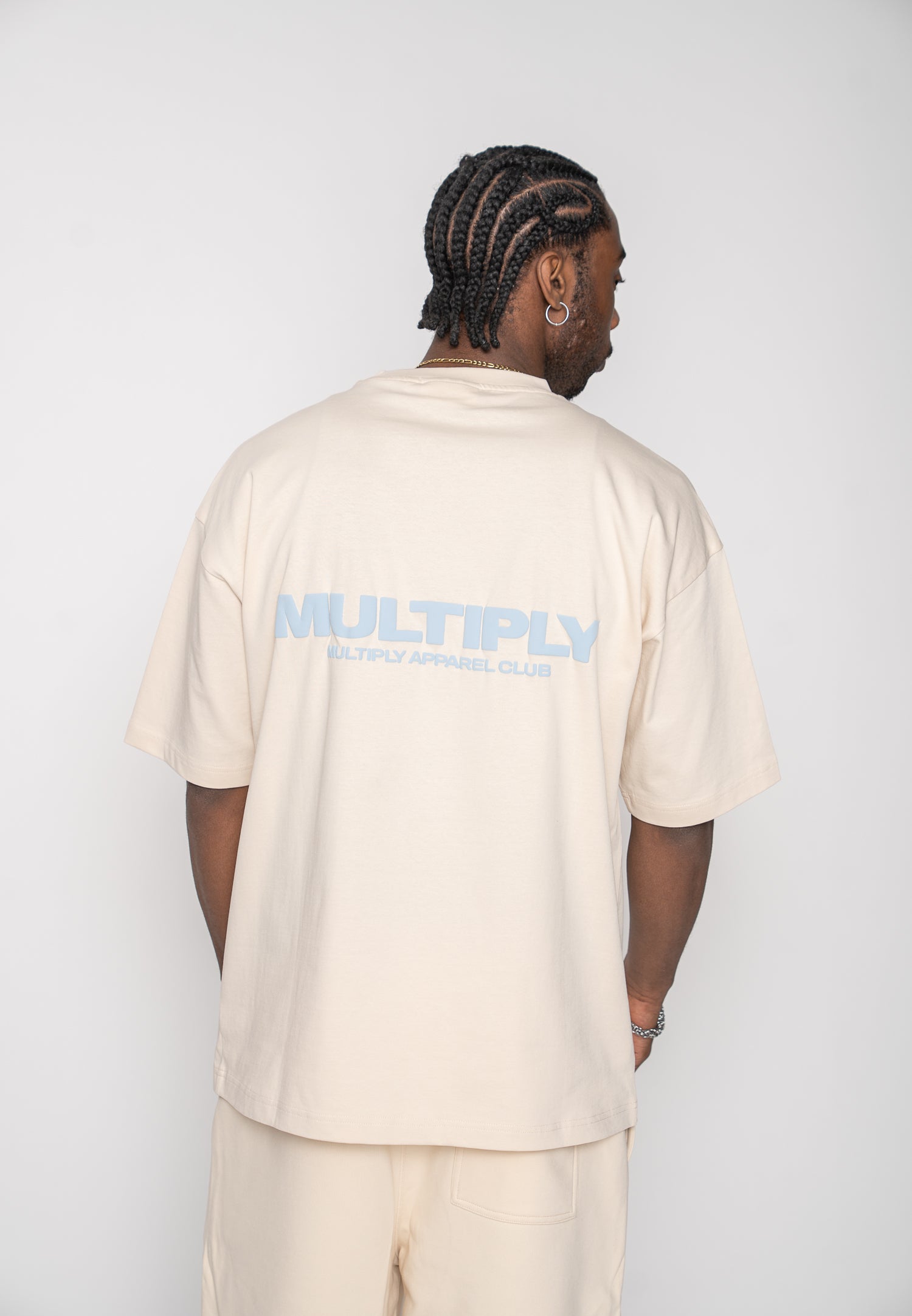 Oversized T-shirt MULTIPLY Straw
