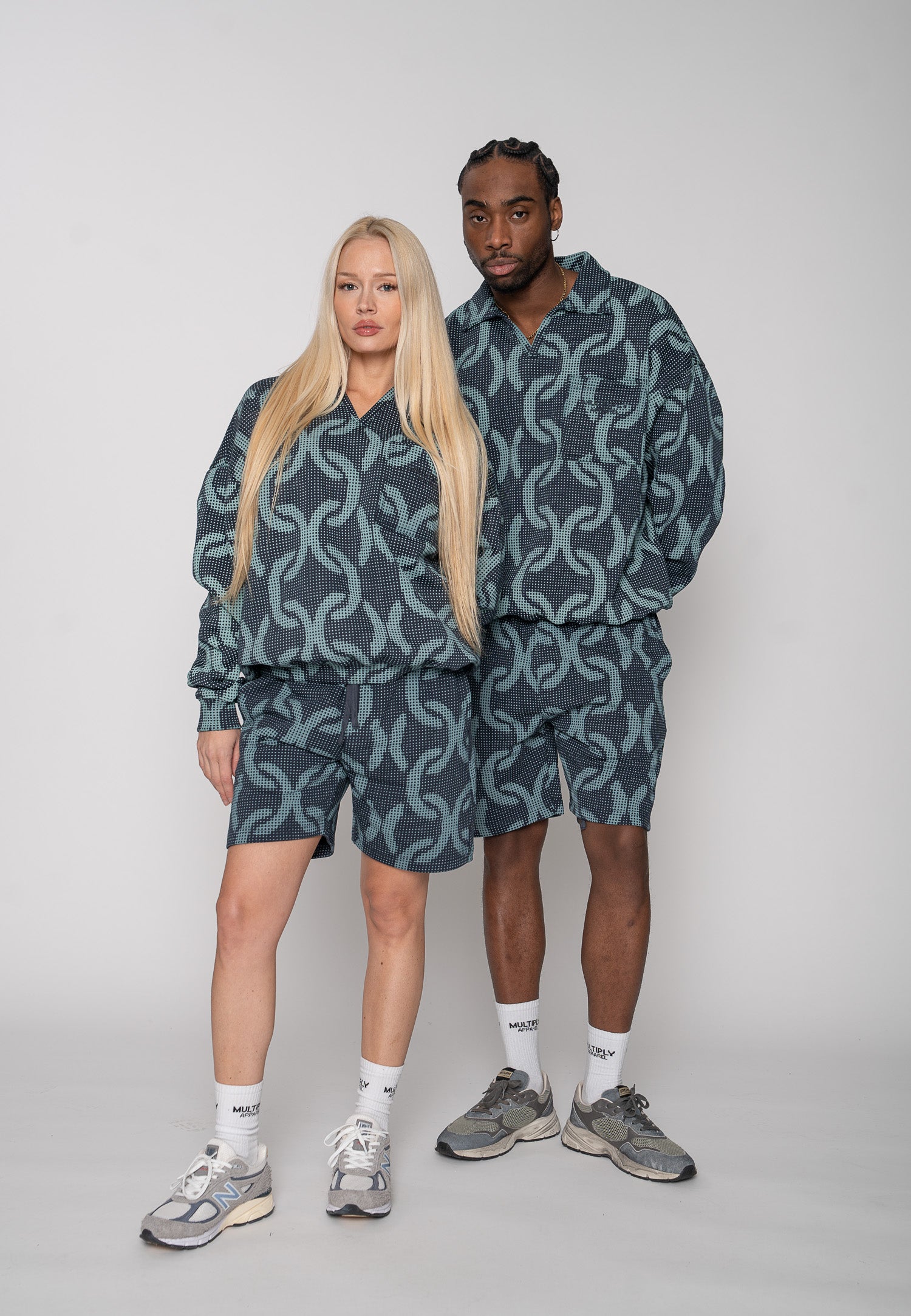 Oversized sweatshirt RIVIERA Fields of Rye