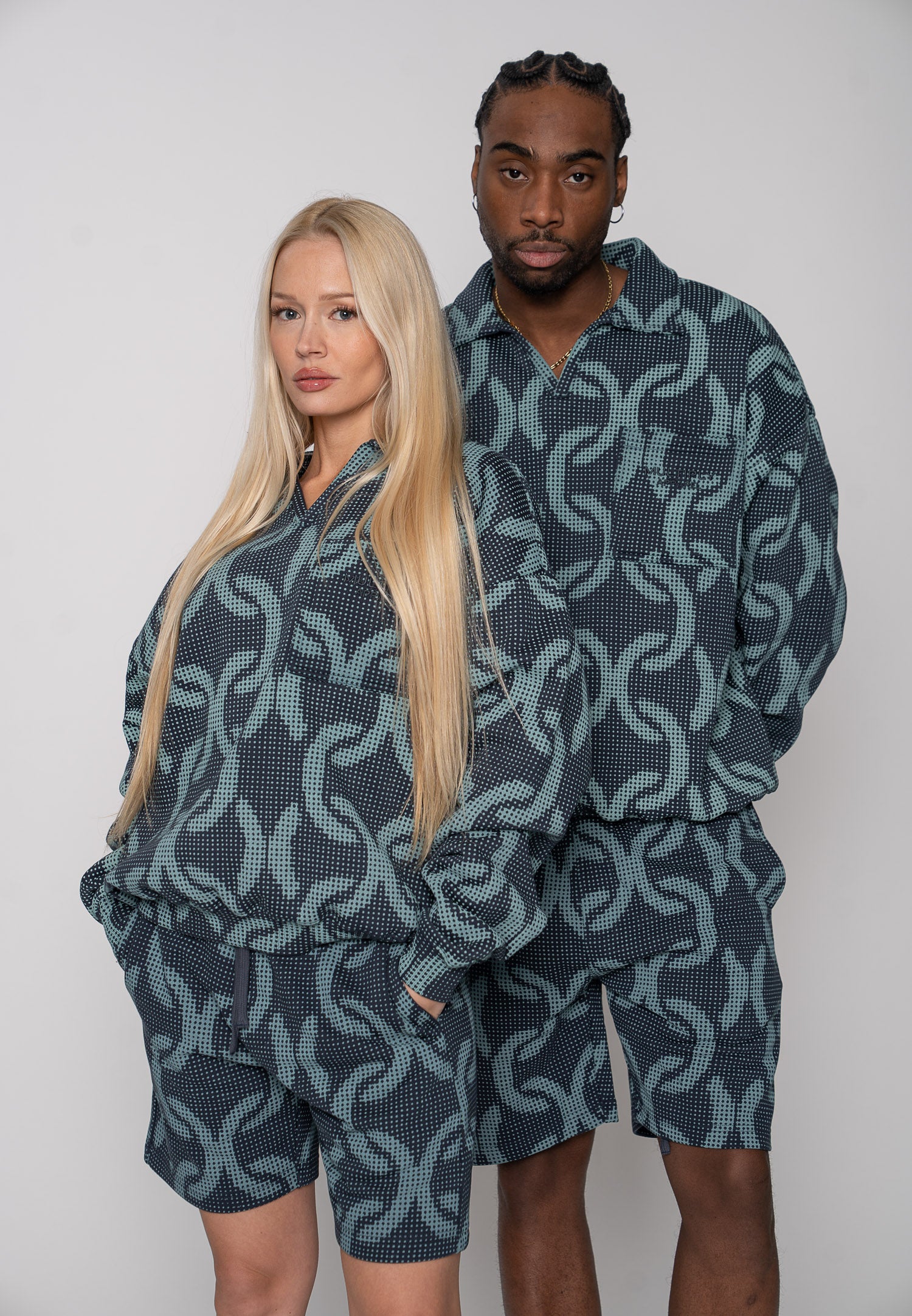 Oversized sweatshirt RIVIERA Fields of Rye