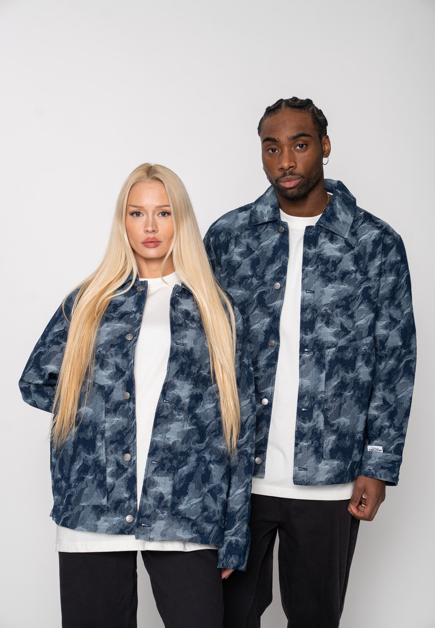 Worker Jacket RIPPLE Midnight Navy