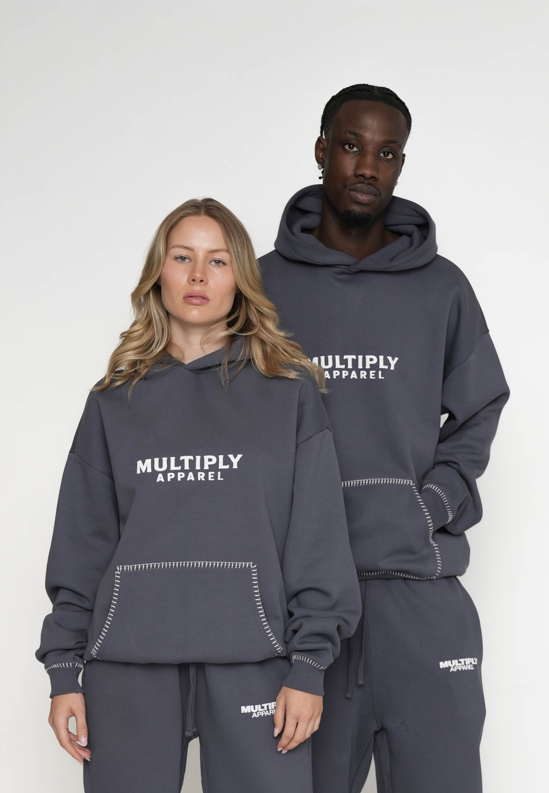 Oversize Hoodie STITCHES Odyssey Gray