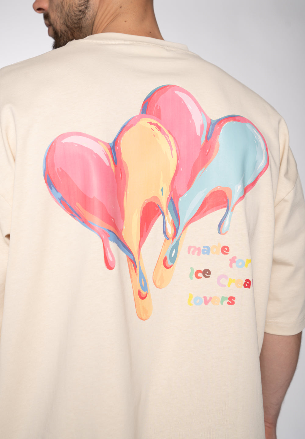 Oversize longsleeve HORSE SKETCH Black Soda Washed