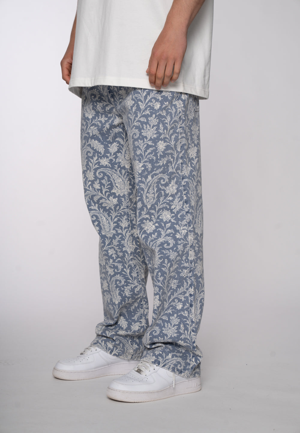Wide straight jeans DUCK Duck Green