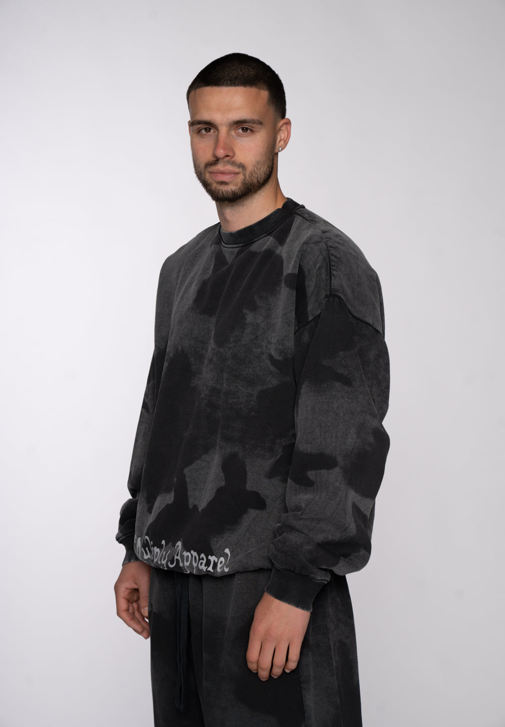 Oversized sweatshirt TATT Vasporous Gray