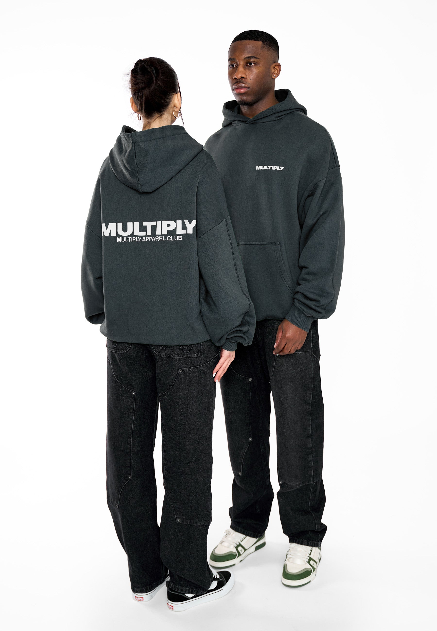 Oversize Hoodie MULTIPLY Ombre Blue