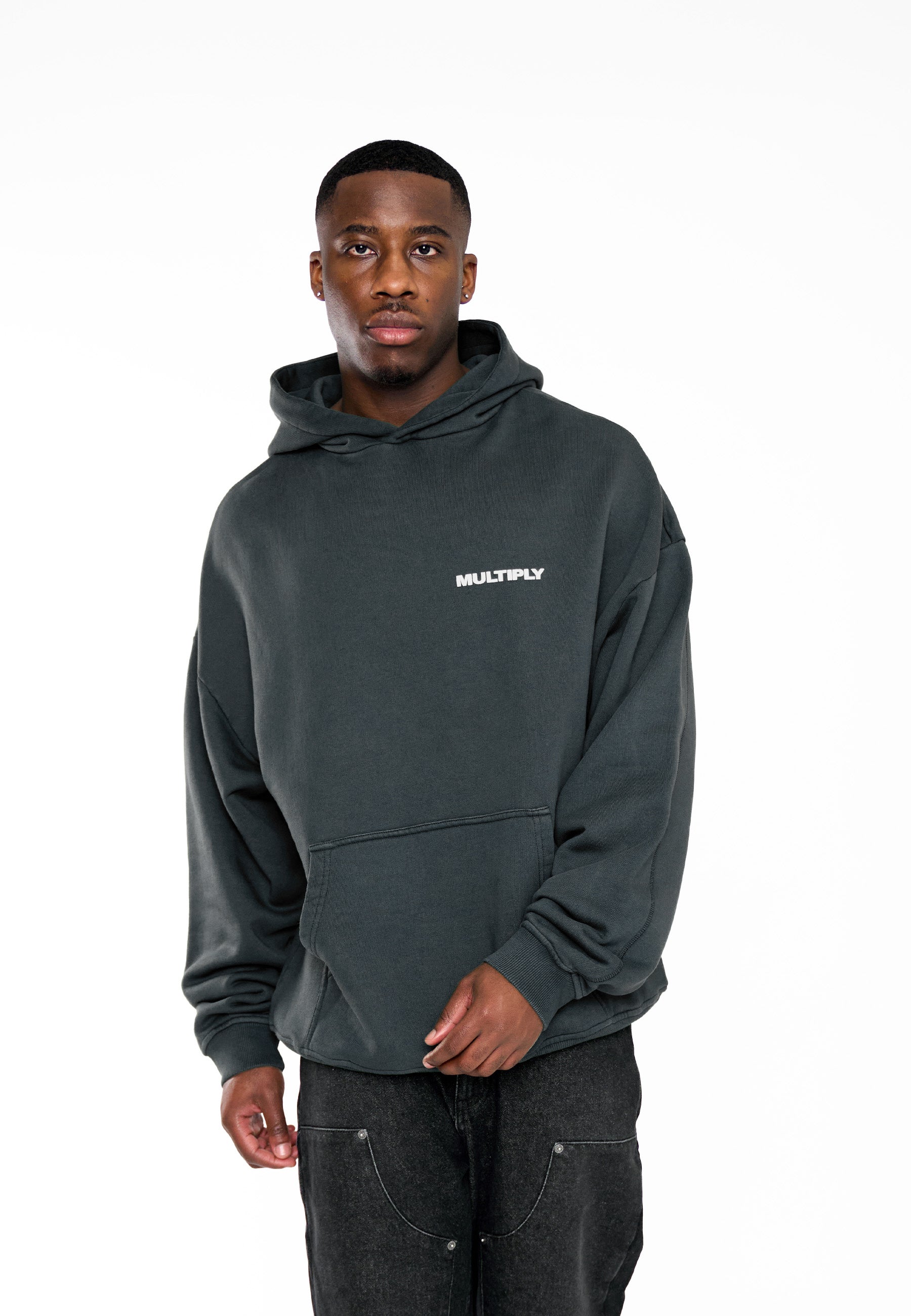 Oversize Hoodie MULTIPLY Ombre Blue