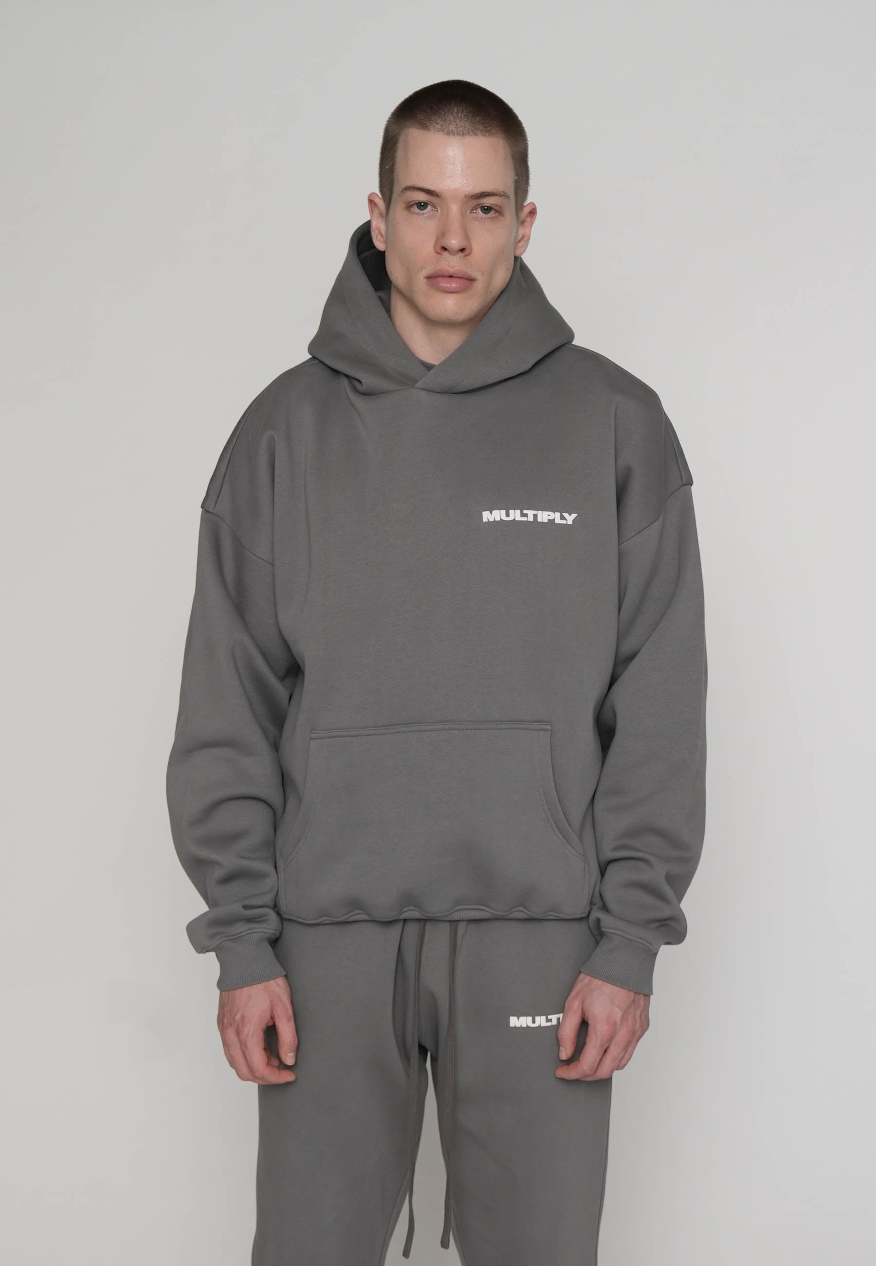 Oversize Hoodie MULTIPLY Gargoyle