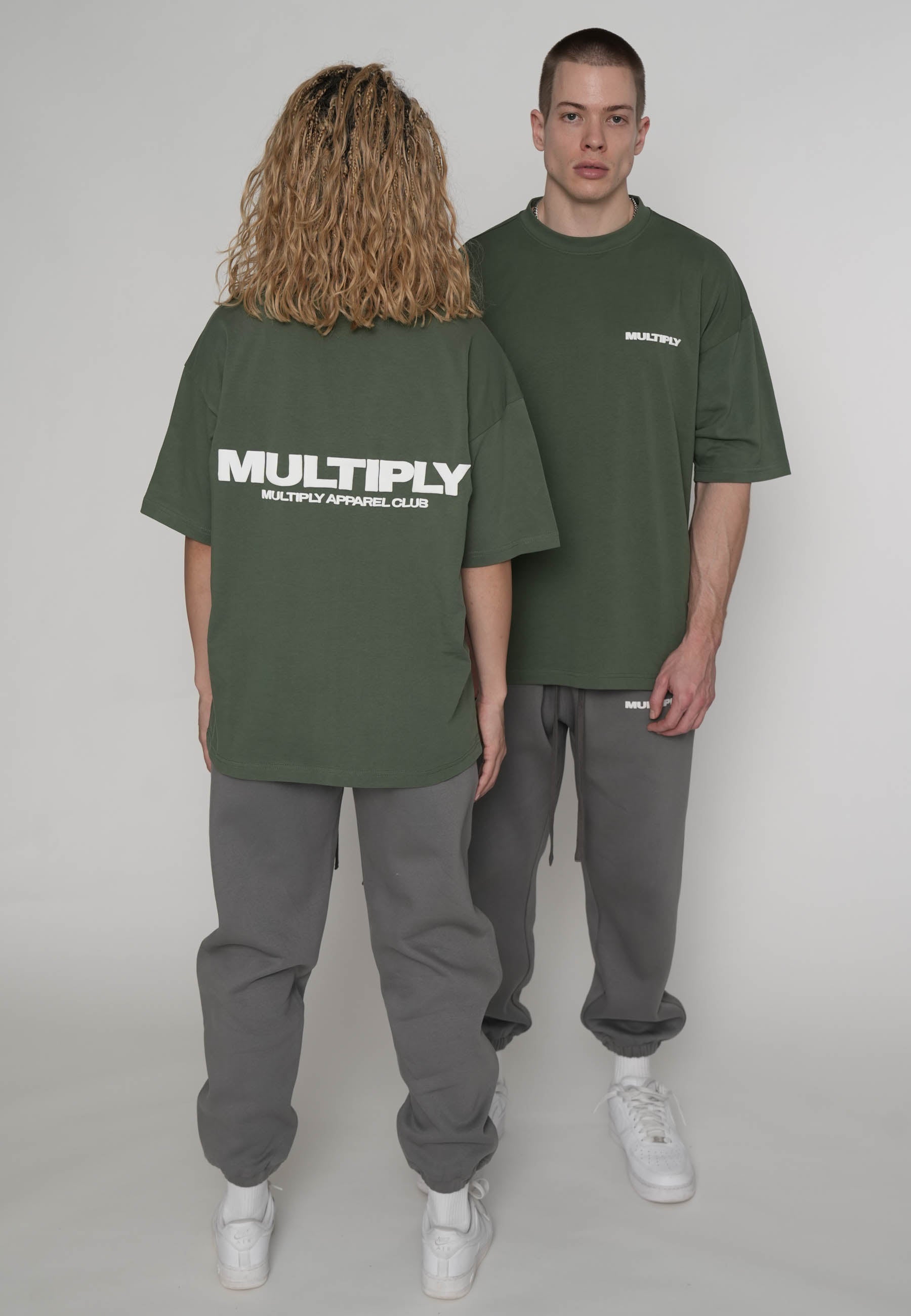 Oversize T-shirt MULTIPLY Duck Green
