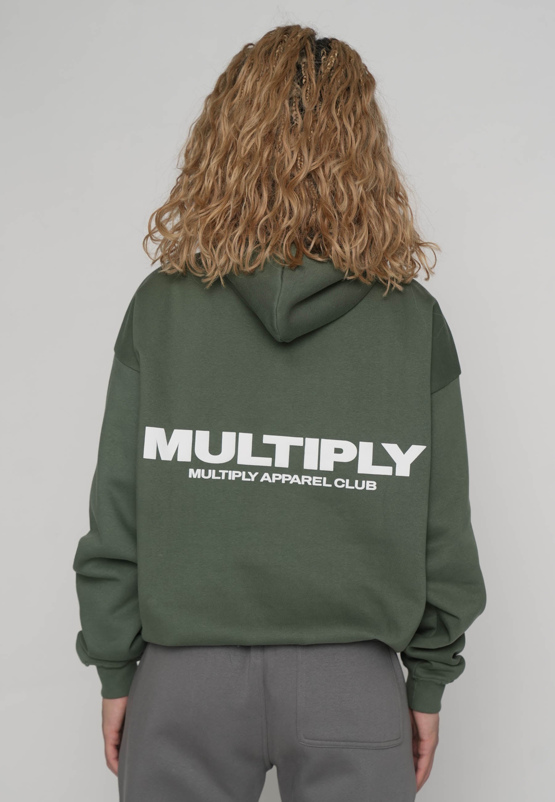Oversize Hoodie MULTIPLY Duck Green