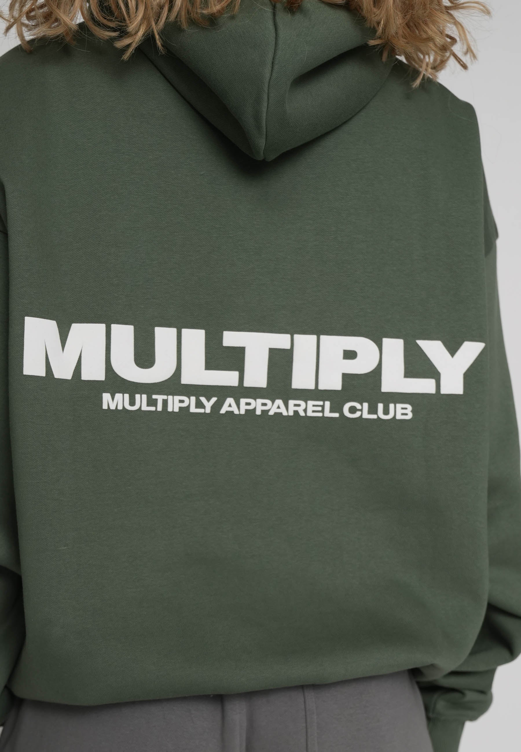 Oversize Hoodie MULTIPLY Duck Green