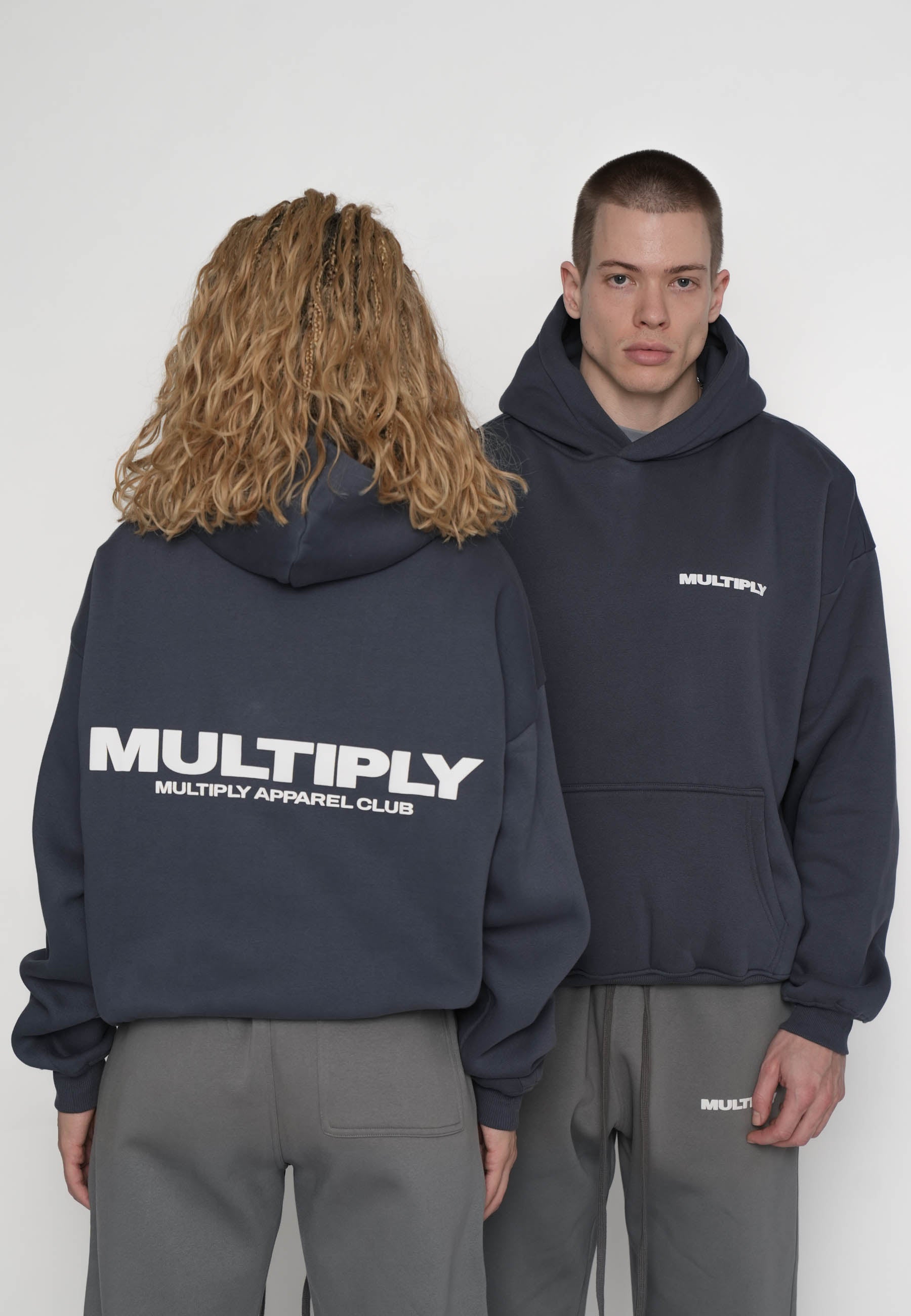 Oversize Hoodie MULTIPLY Odyssey Gray