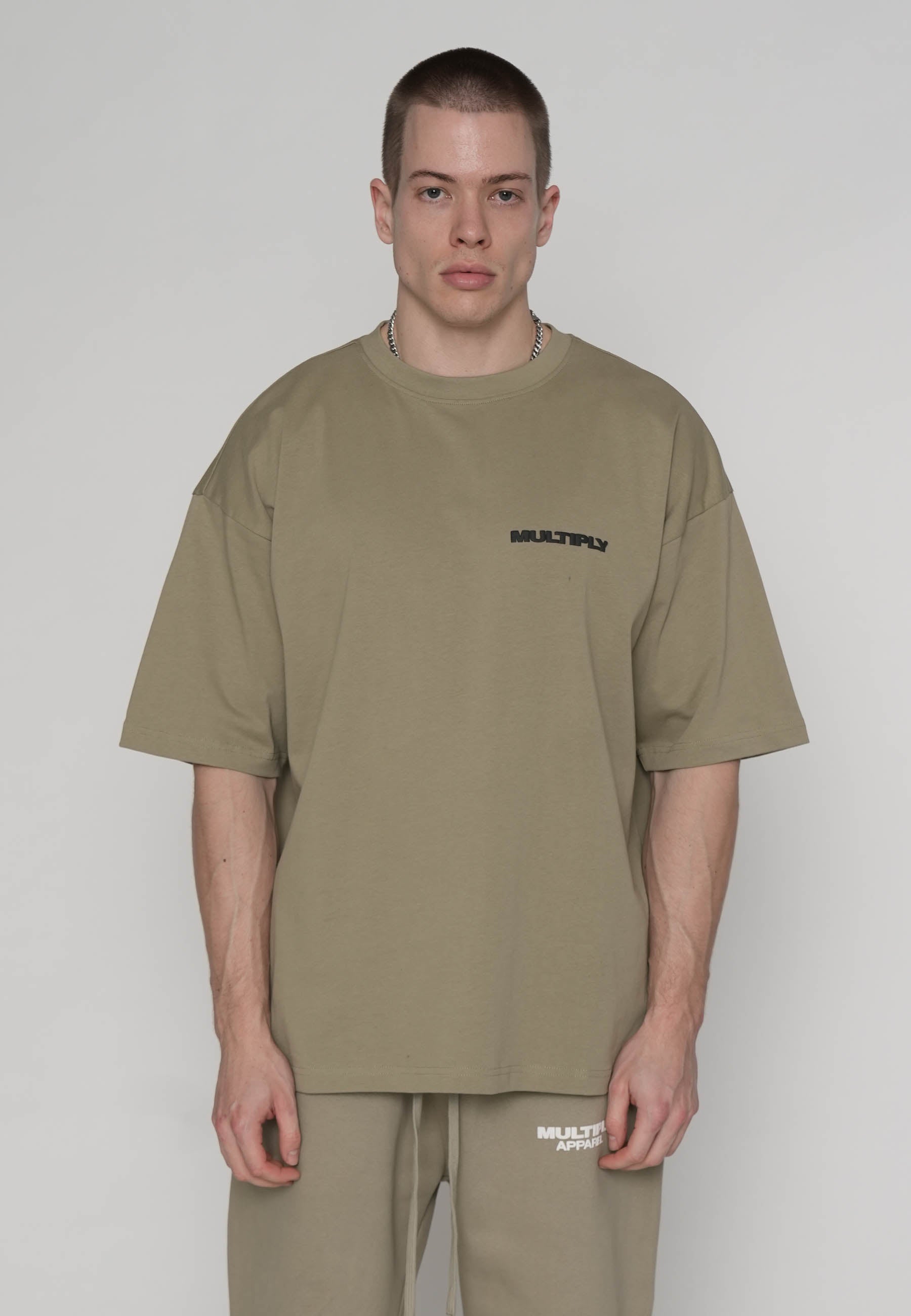 Oversize T-shirt MULTIPLY Laurel Oak
