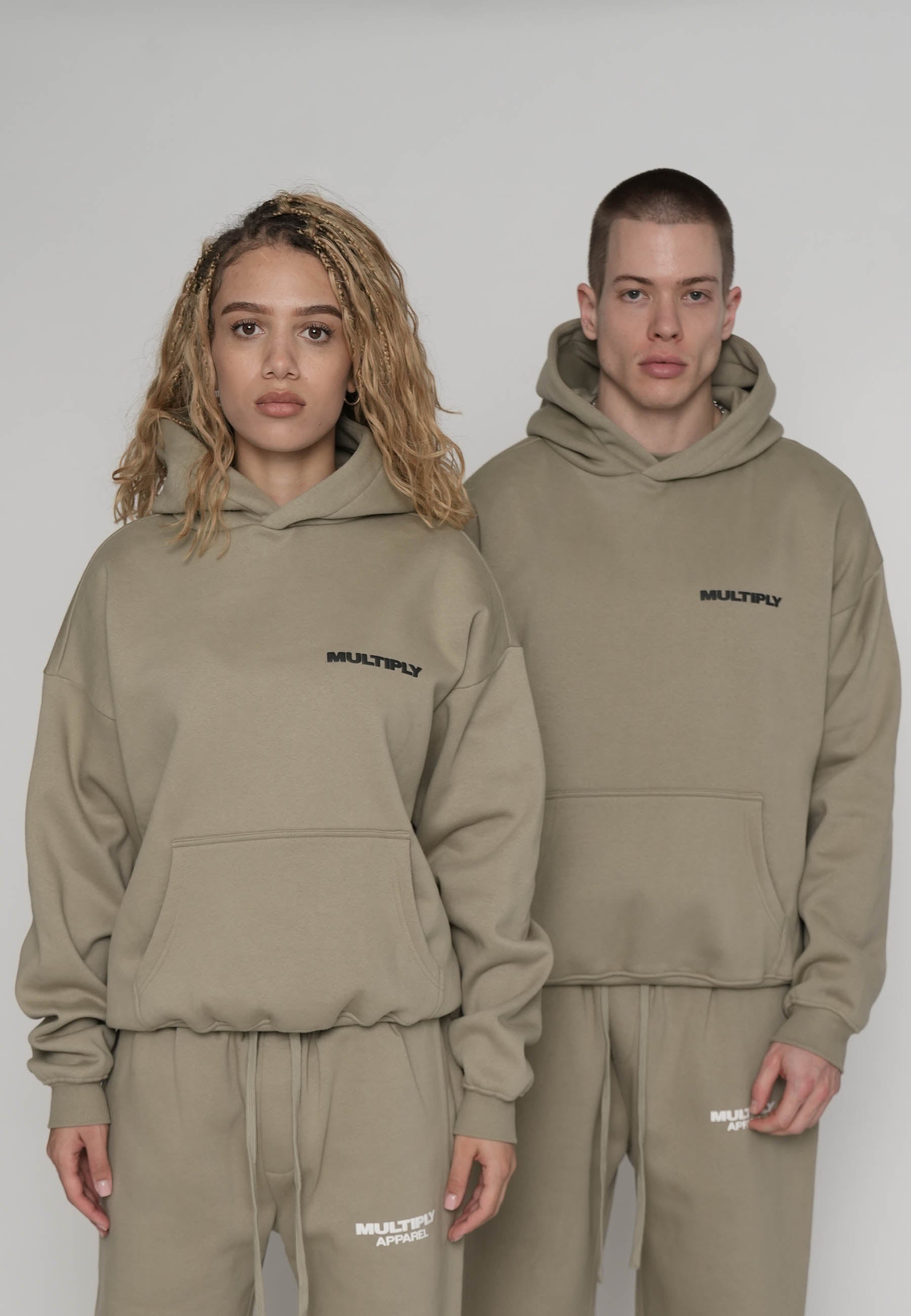 Oversize Hoodie MULTIPLY Laurel Oak