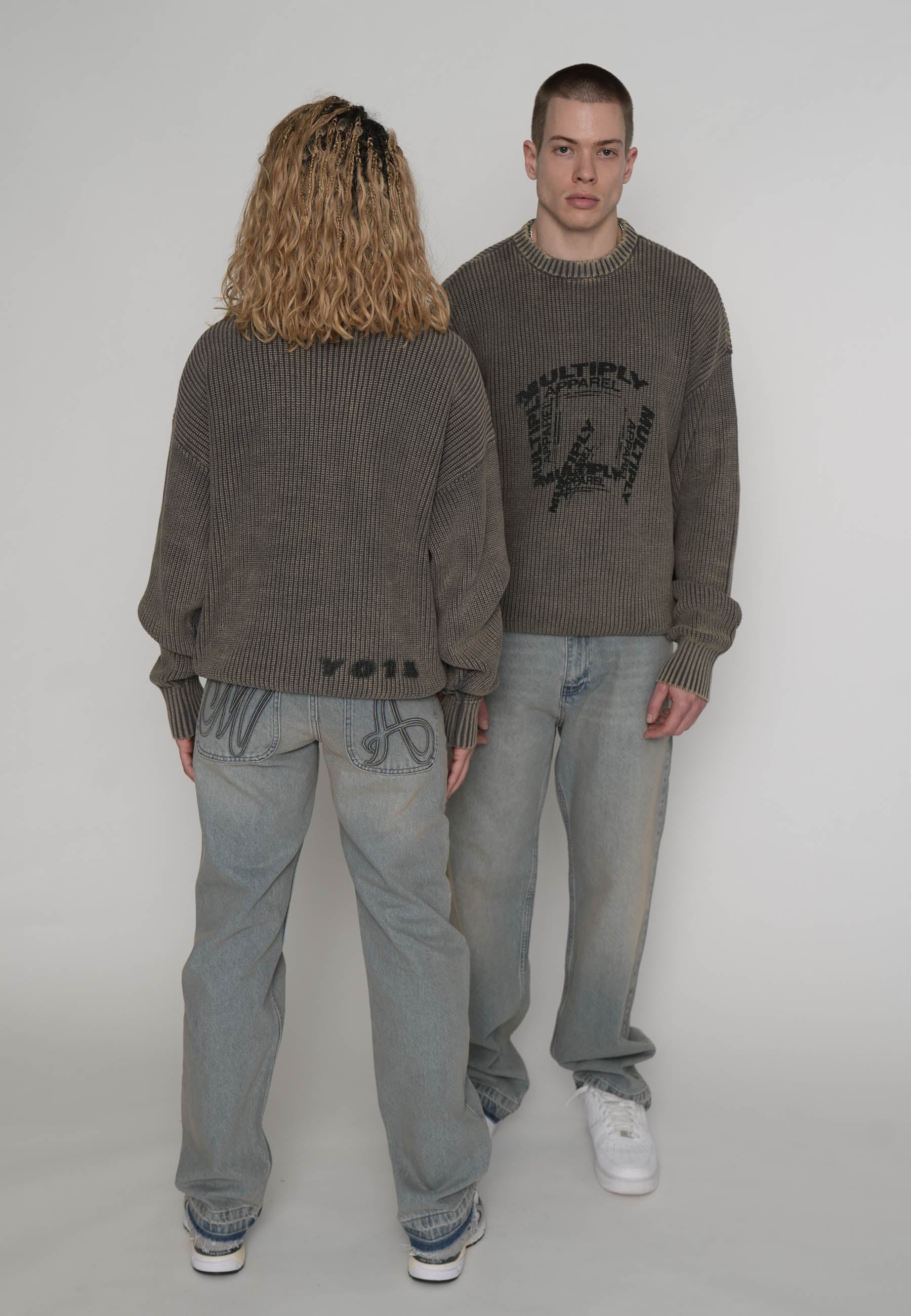 Oversize Sweatshirt TUNNEL Gargoyle