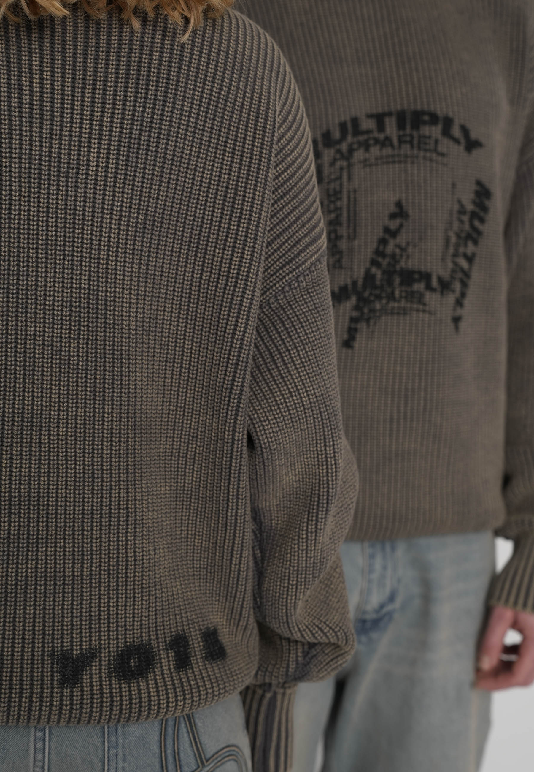 Oversize Sweatshirt TUNNEL Gargoyle