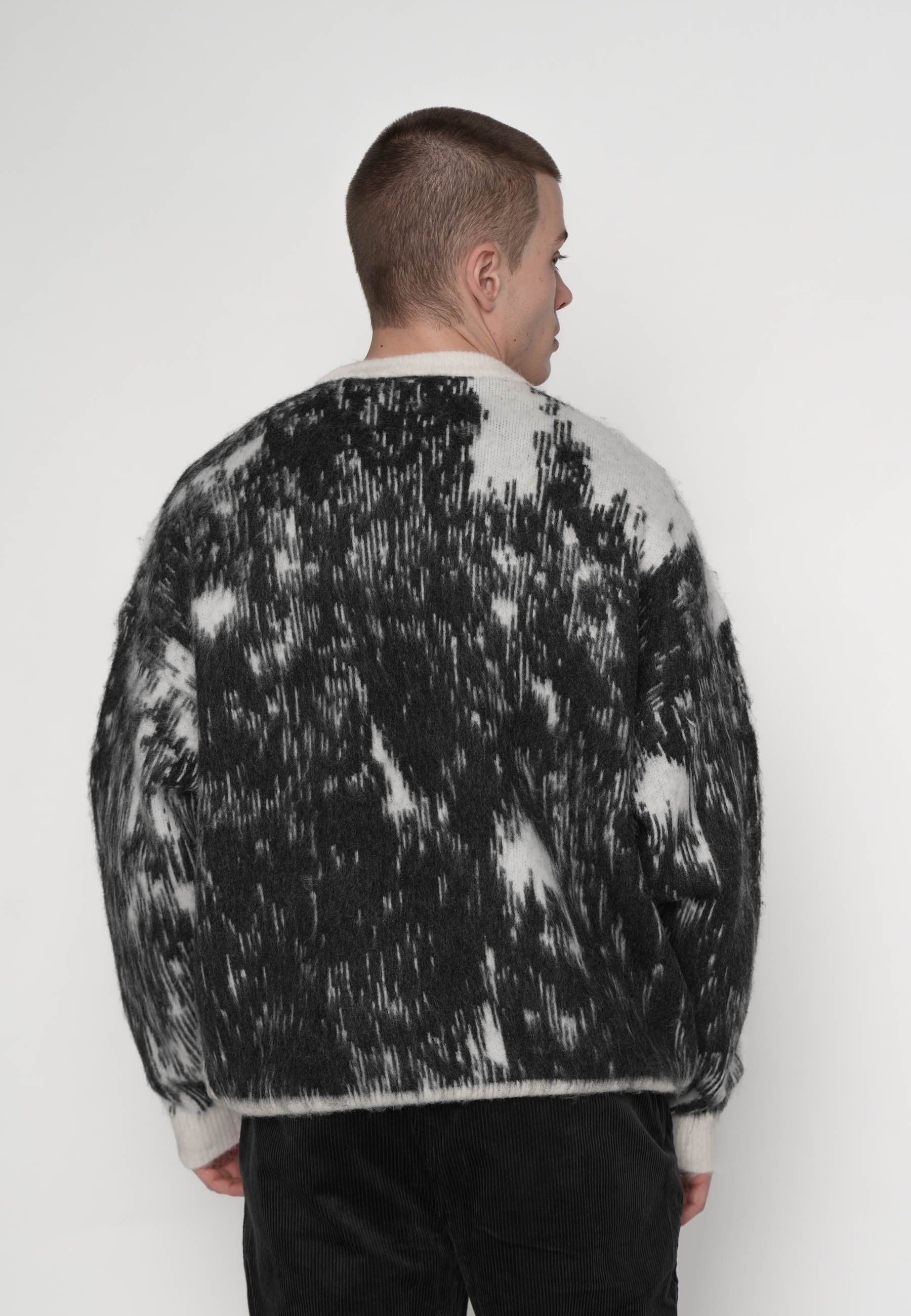 Oversize Sweatshirt BATTLEFIELD Black olive