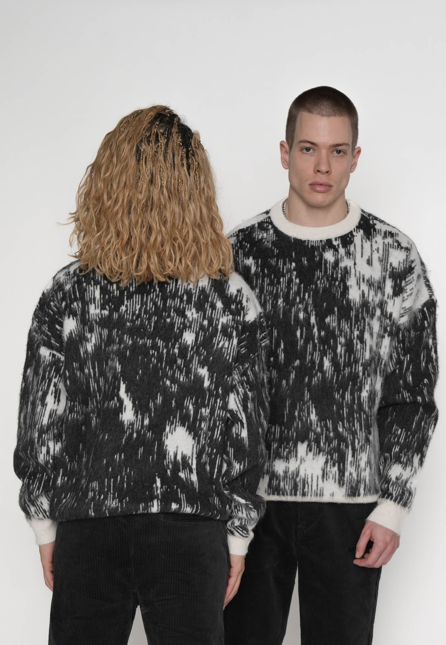 Oversize Sweatshirt BATTLEFIELD Black olive