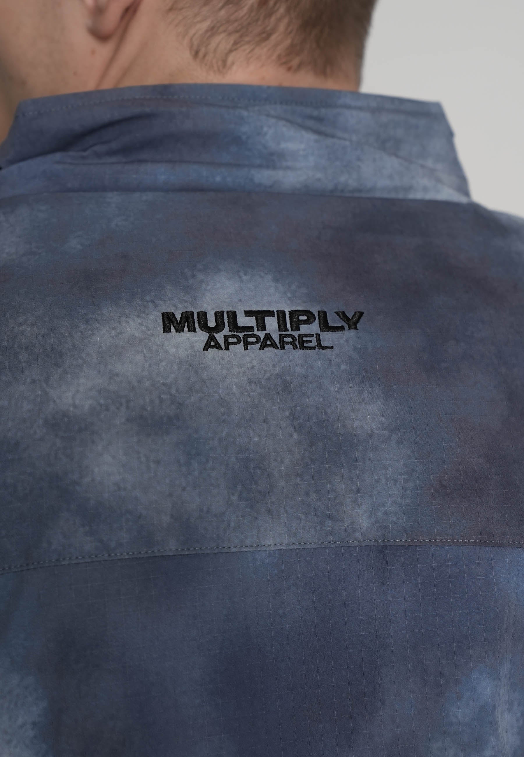 Panneled Windbreaker BREAKER Black