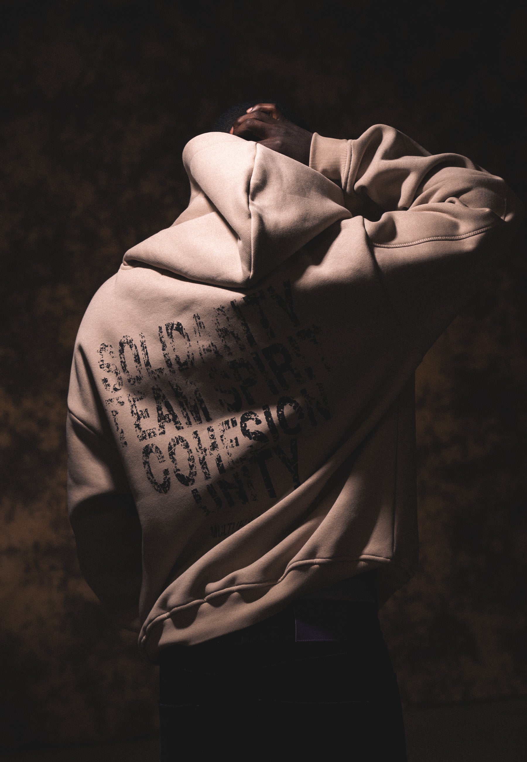 Oversize Hoodie SPIRIT Simply Taupe
