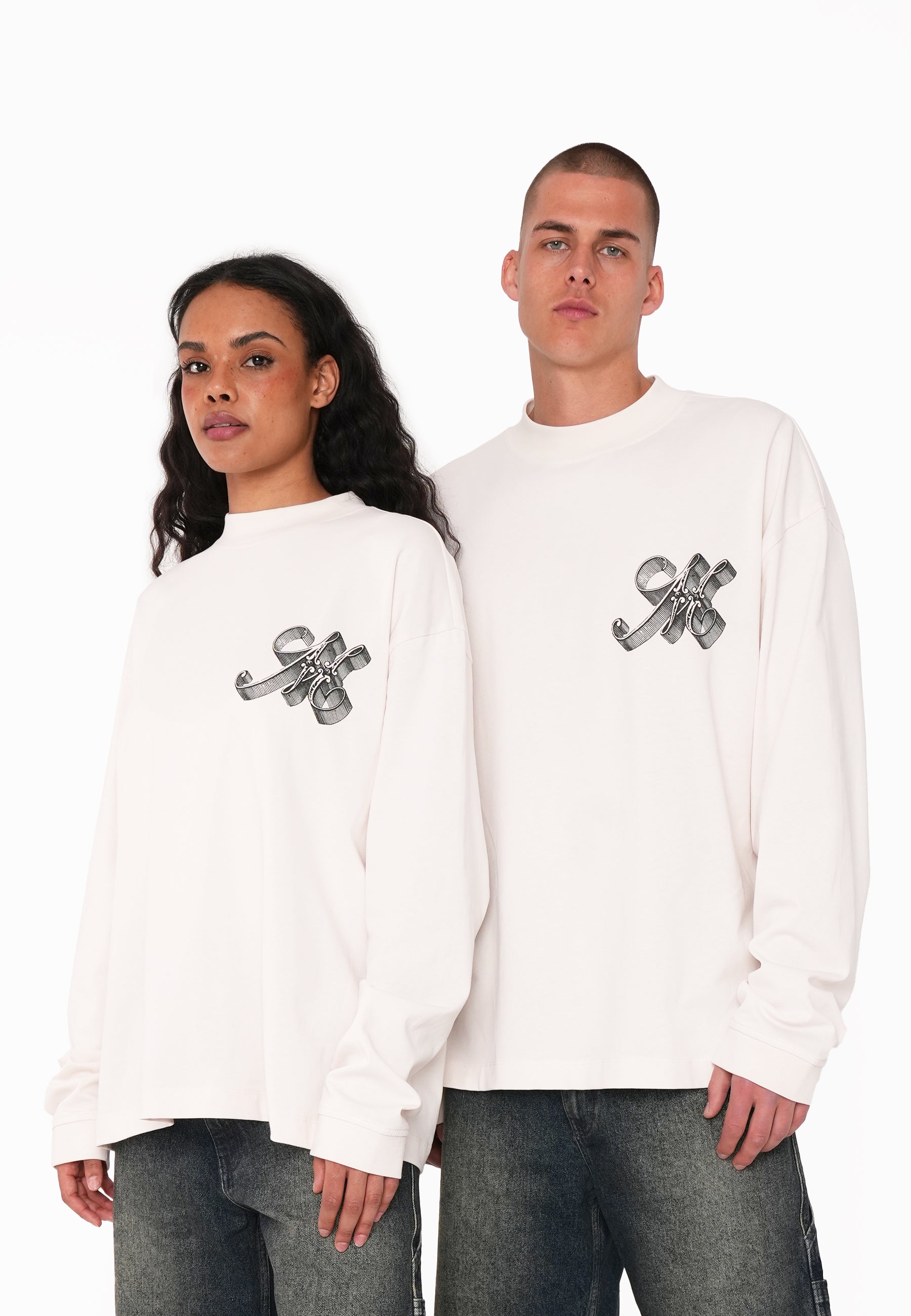 Oversize Longsleeve FRAGMENT White Sand