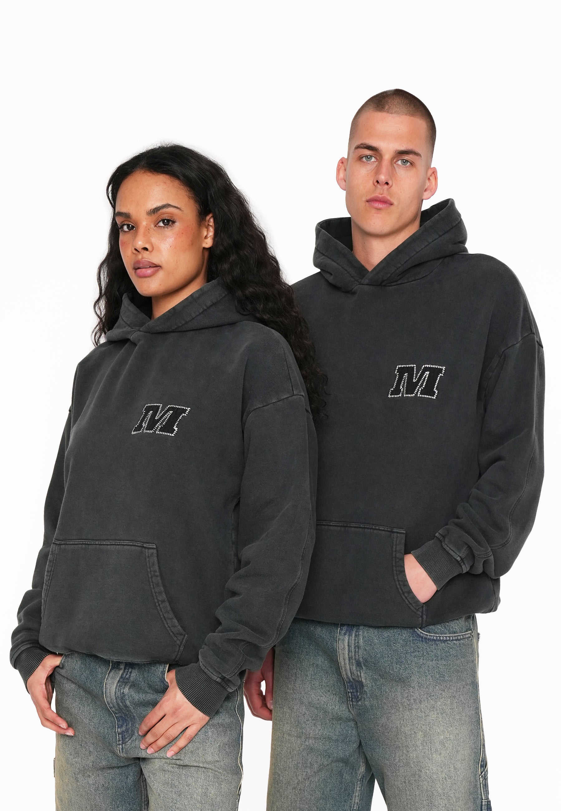 Oversize Hoodie MULTIPLY TWILL Forest River