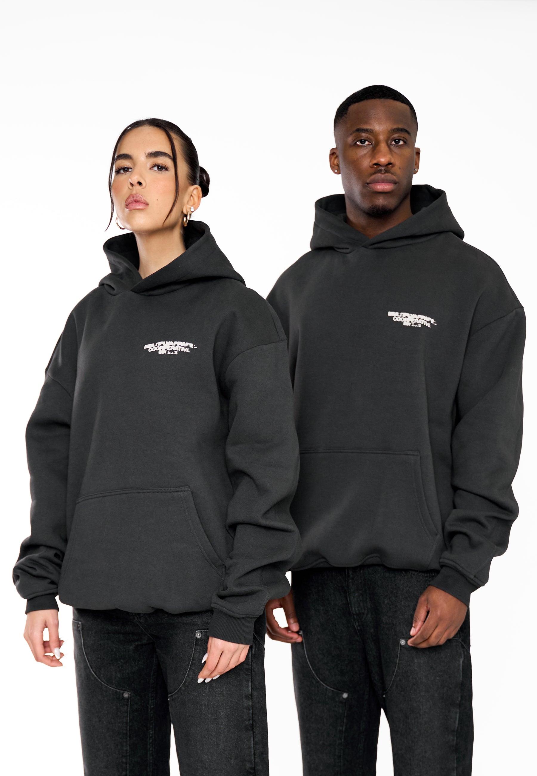 Oversize Hoodie COORPERATIVE Black Soda