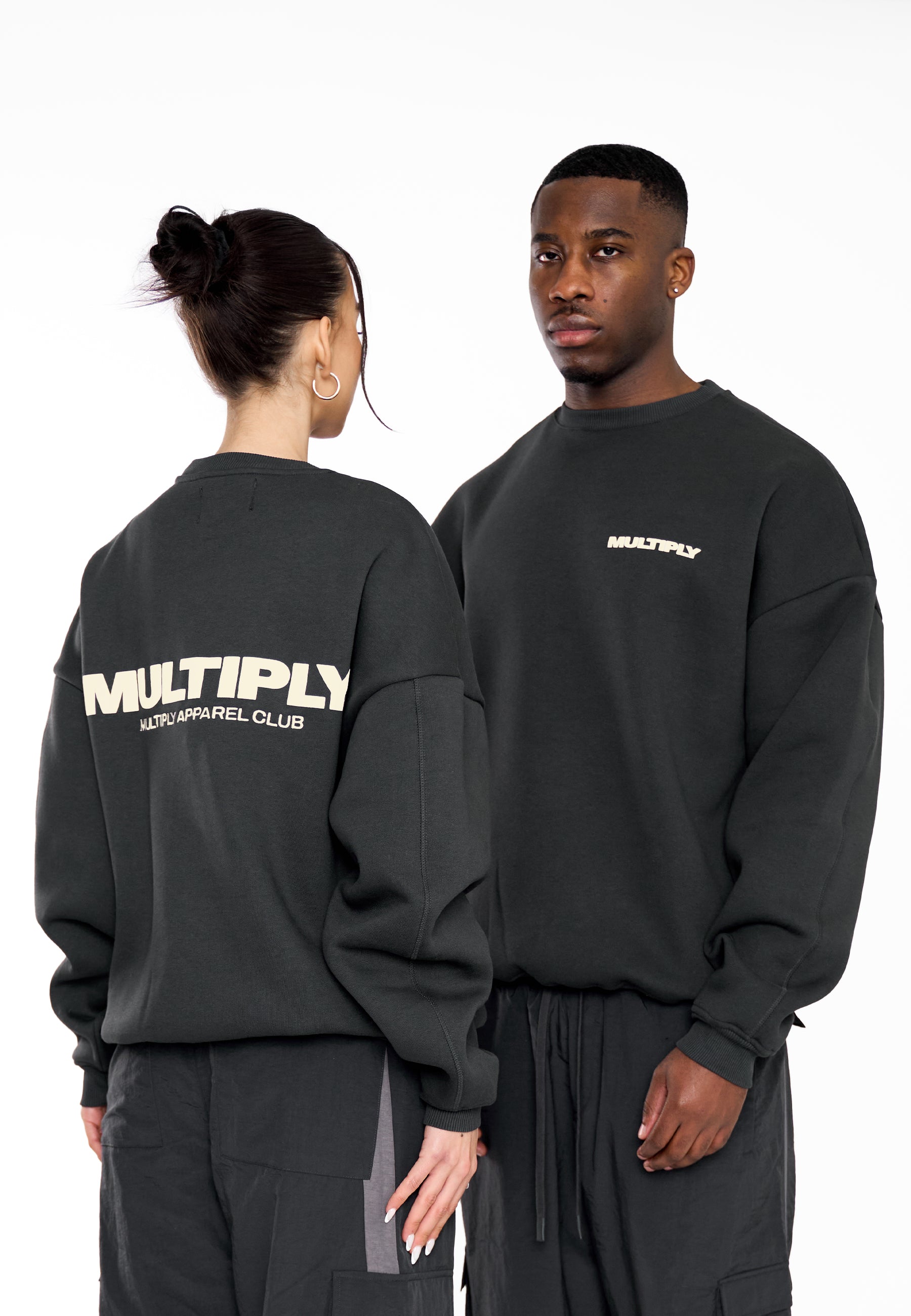 Oversize Sweatshirt MULTIPLY Black Soda