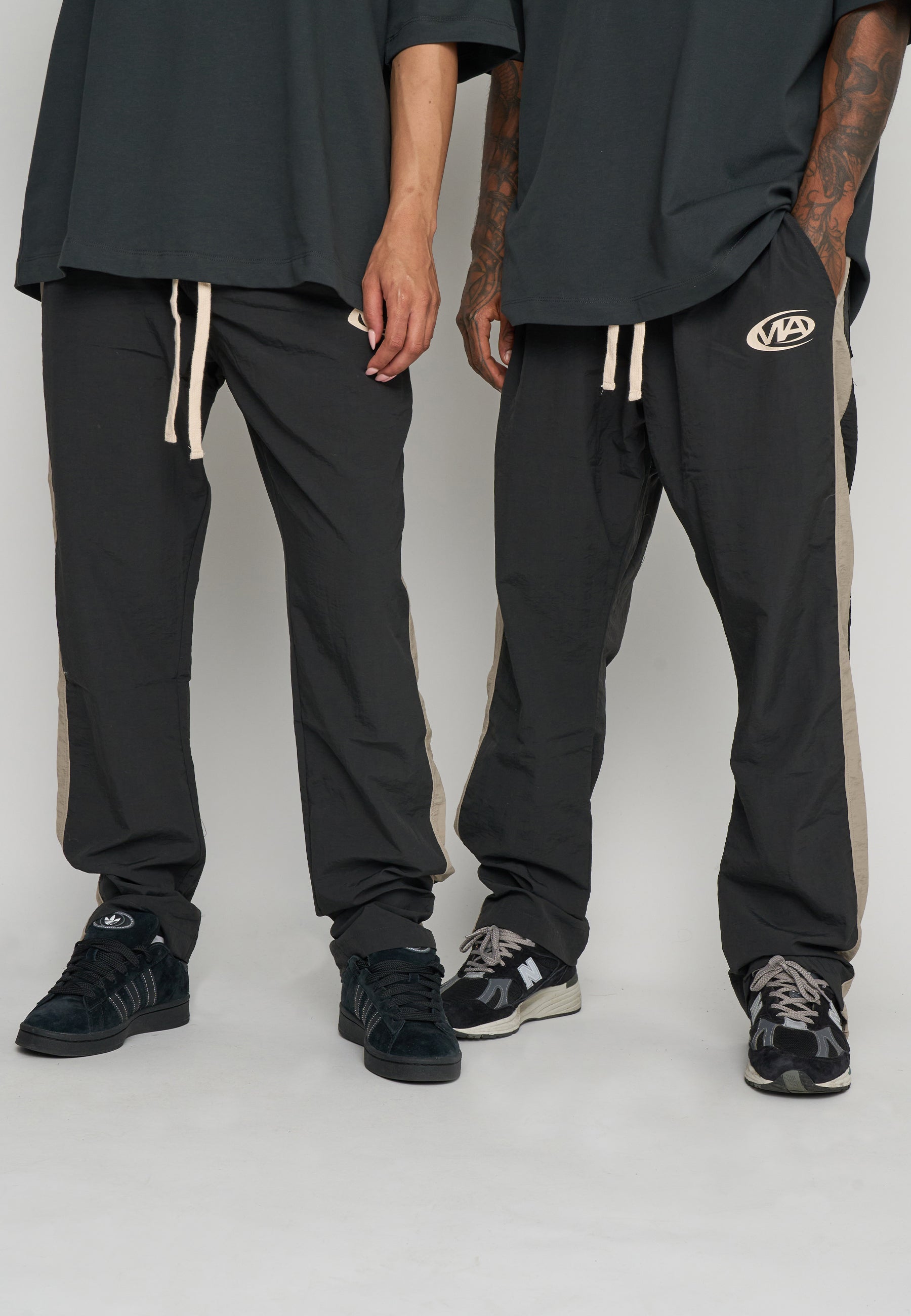 Tailored Woven Pants ASPHALT Black Soda