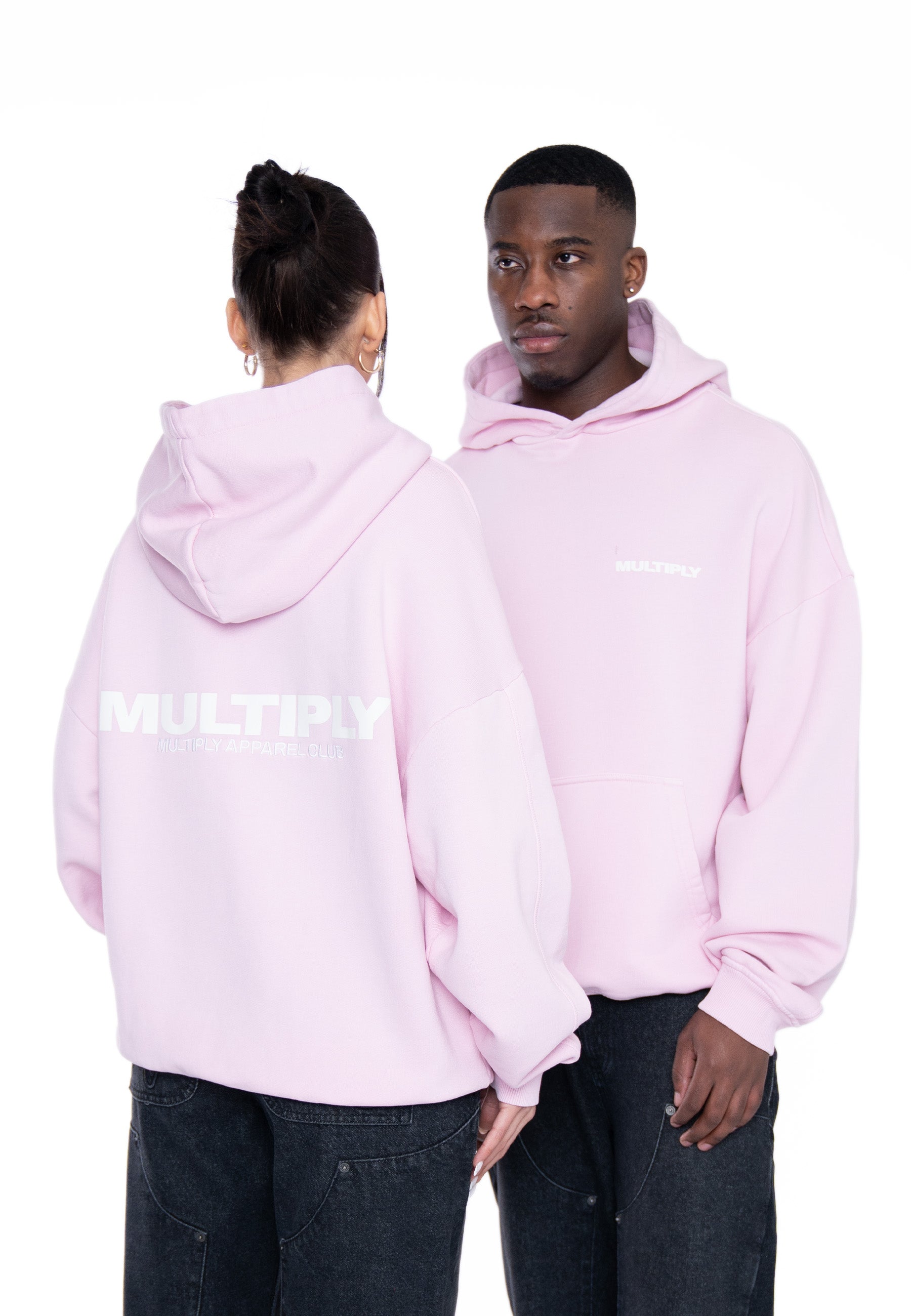 Oversize Hoodie MULTIPLY Pink Lavender