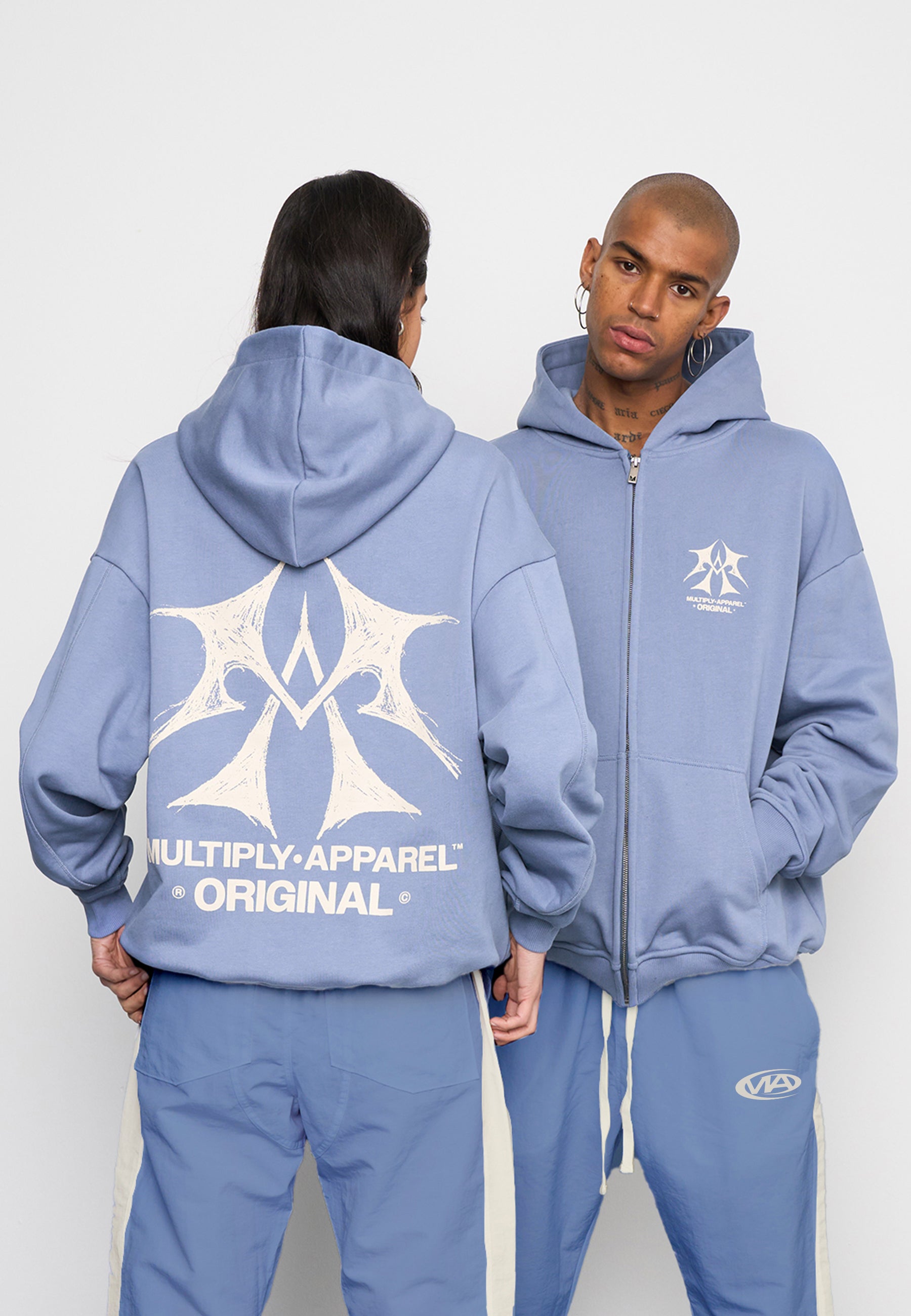 Oversize Zip Hoodie SKETCH Wild Wind