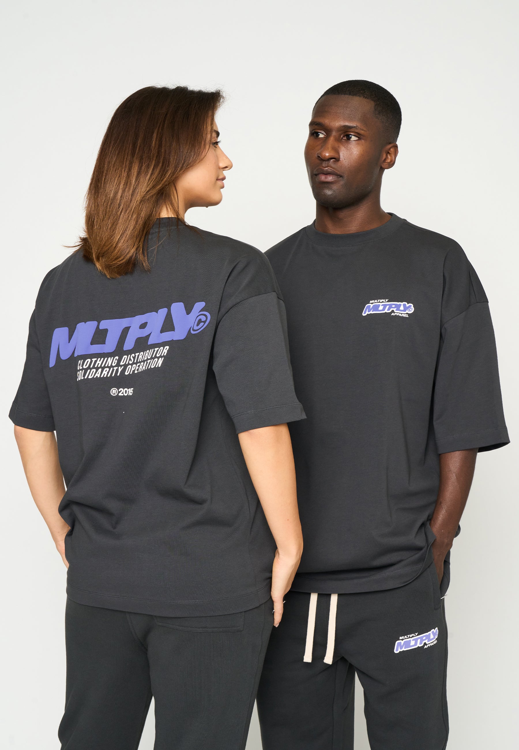 Oversize T-Shirt SOLIDARITY Black Soda