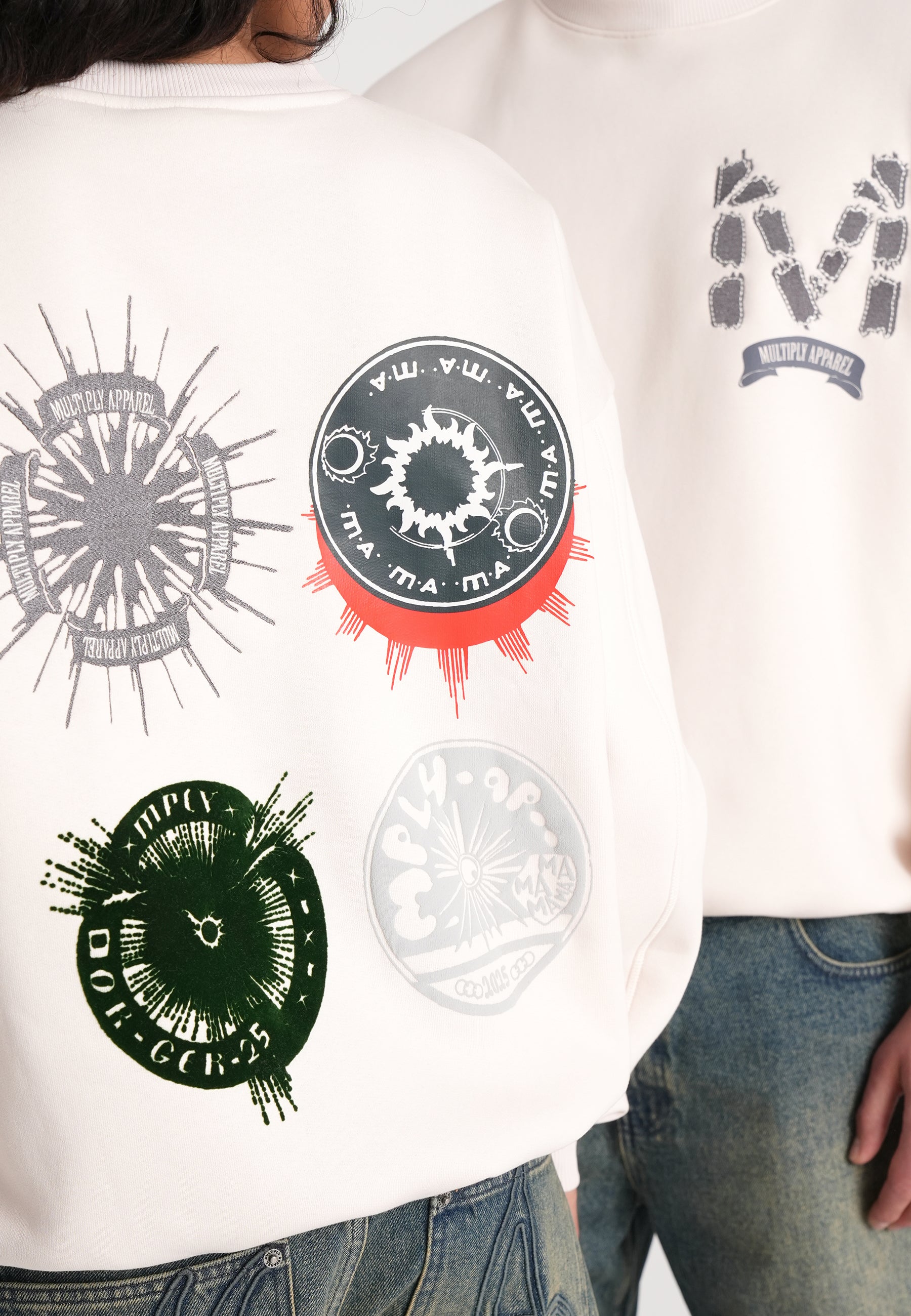 Oversize Sweatshirt ASSORTMENT White Sand