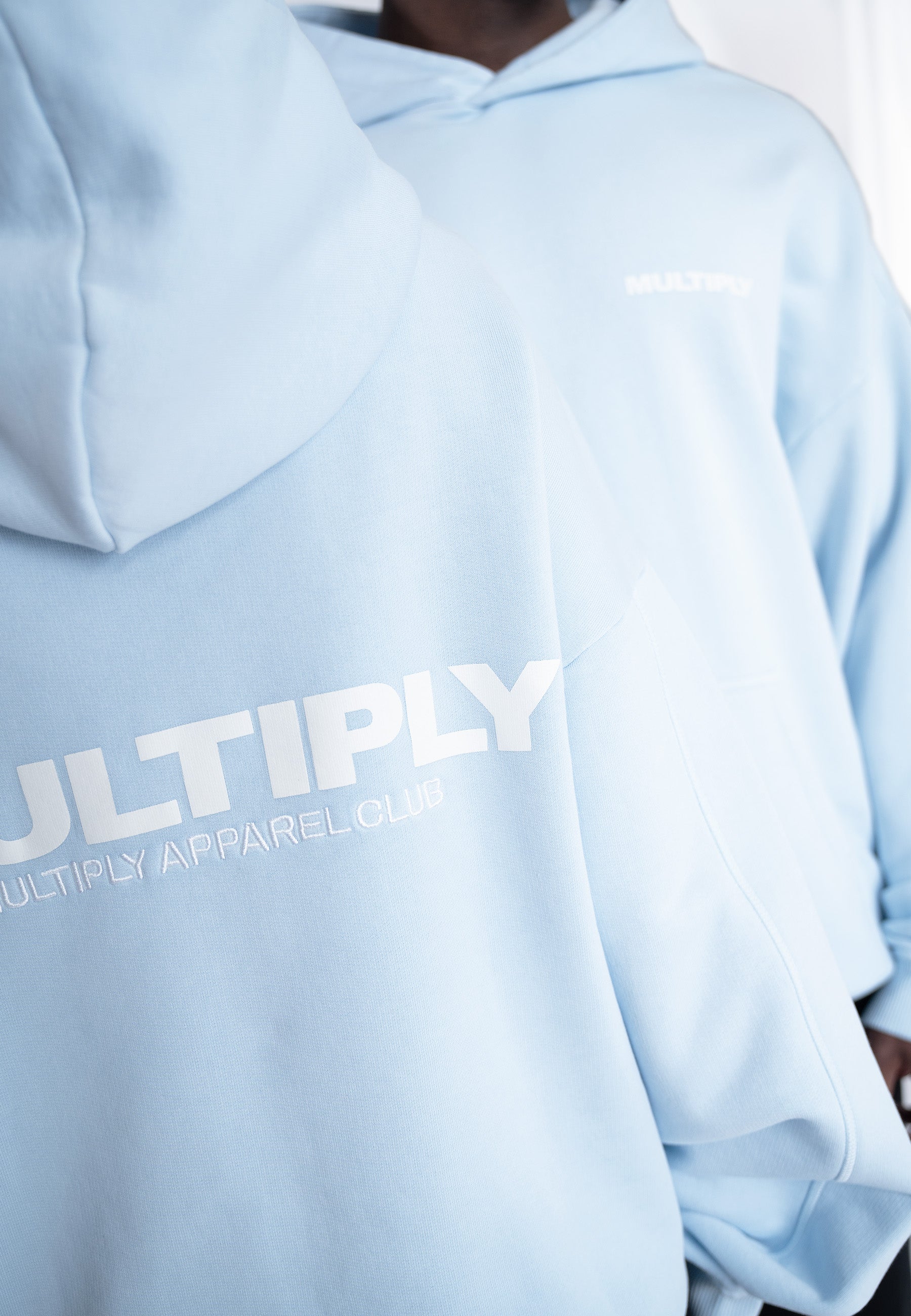 Oversize Hoodie MULTIPLY Baby Blue