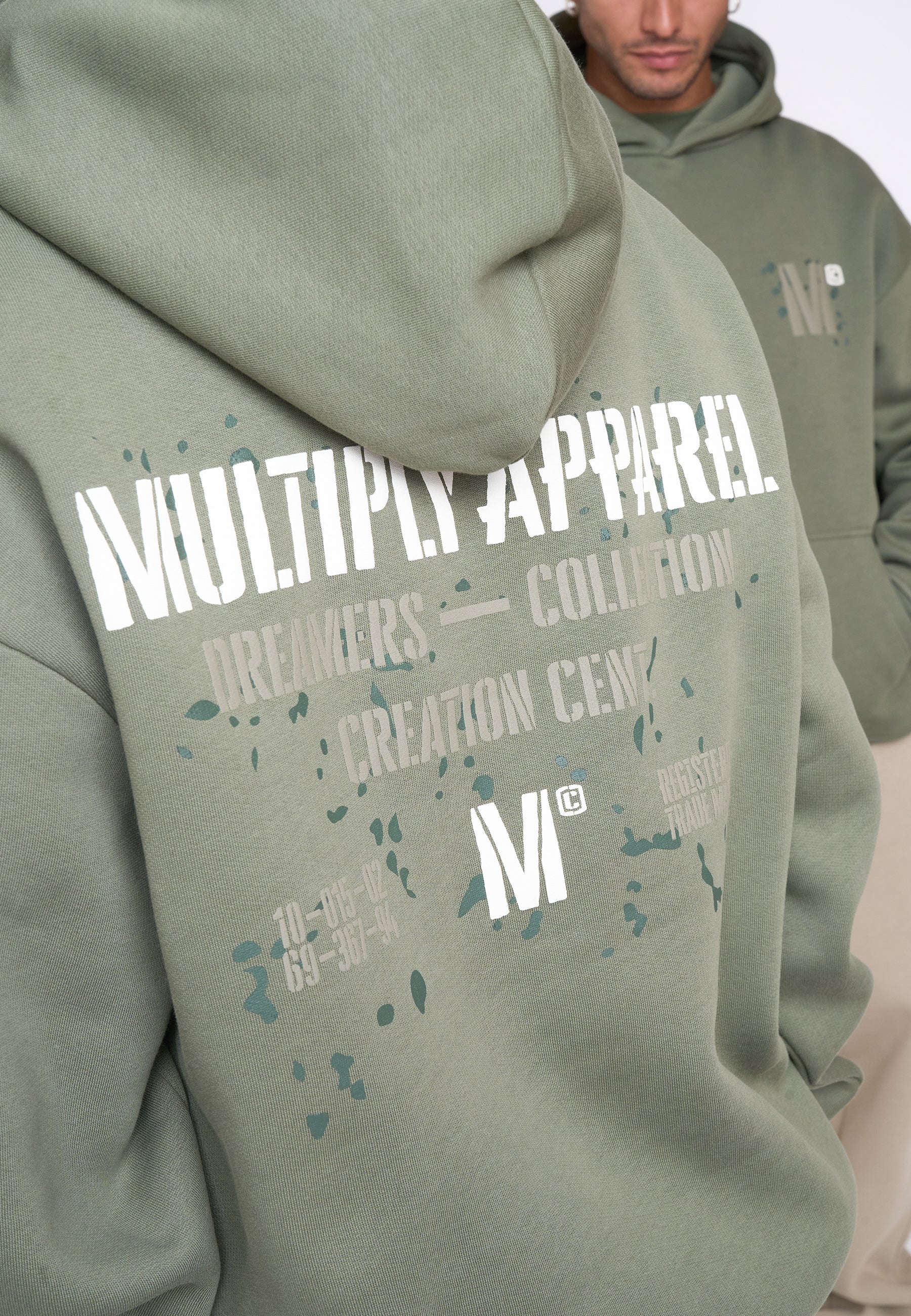Oversize Hoodie DRILL Four Leaf Clover