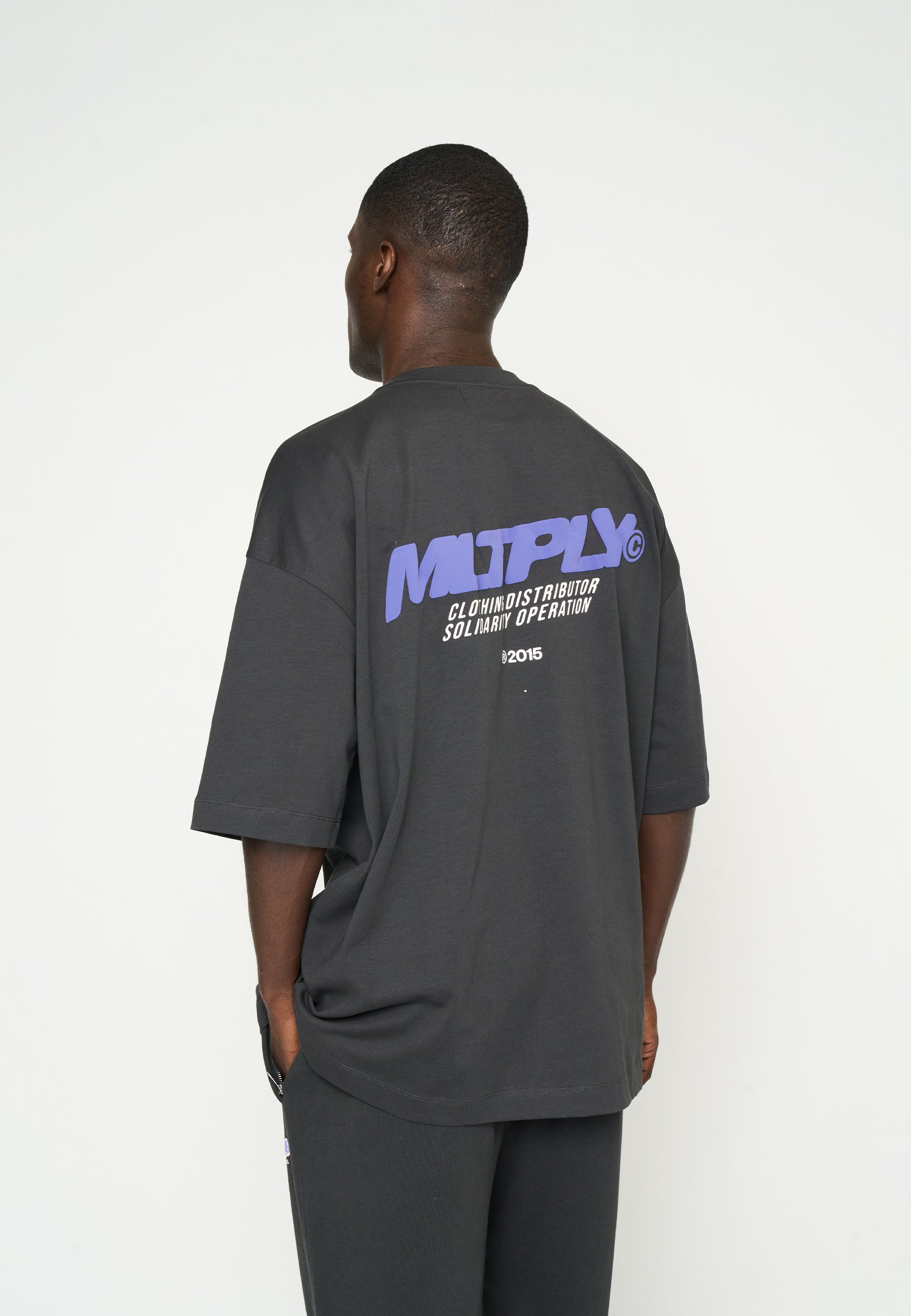 Oversize T-Shirt SOLIDARITY Black Soda