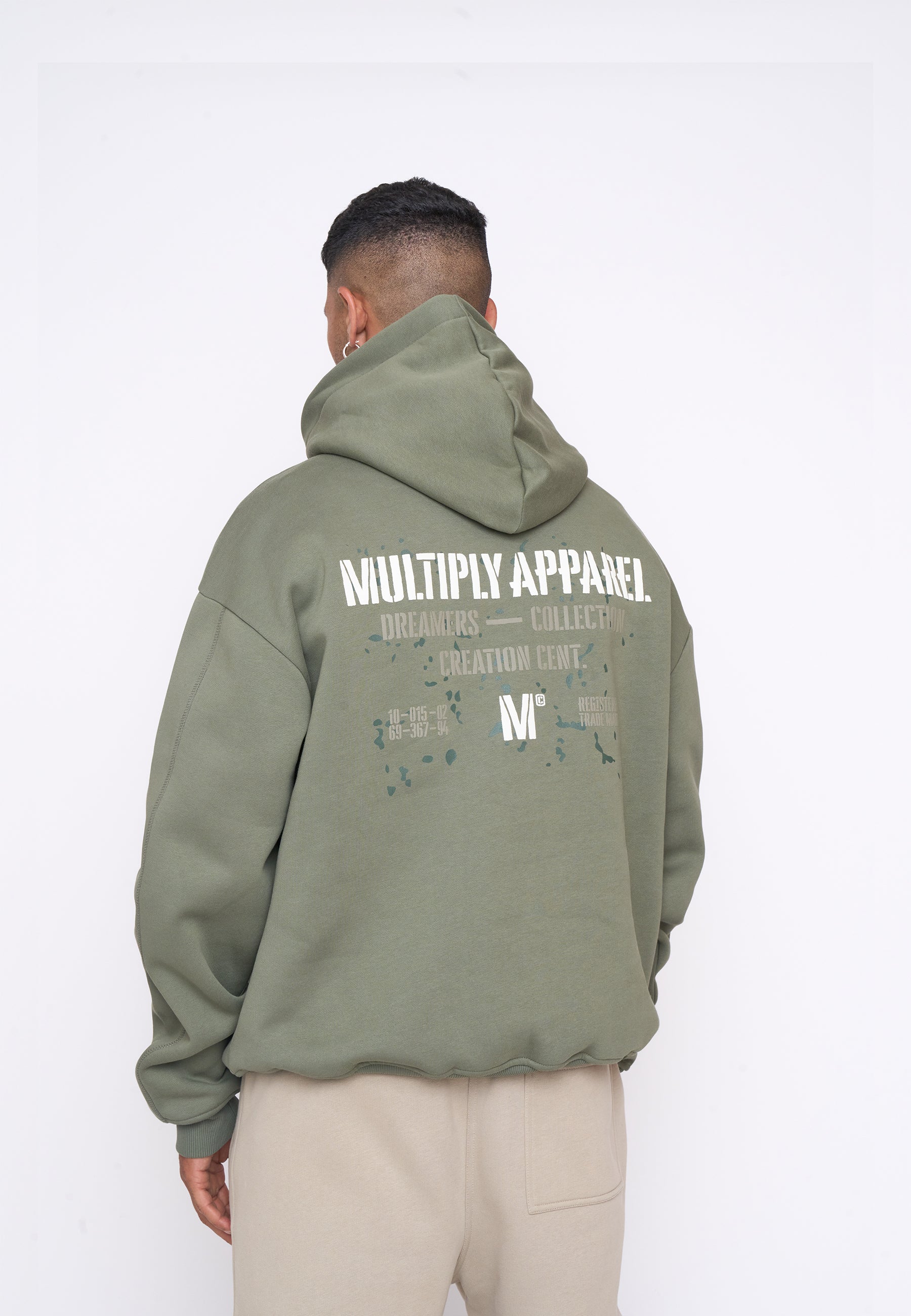 Oversize Hoodie DRILL Four Leaf Clover