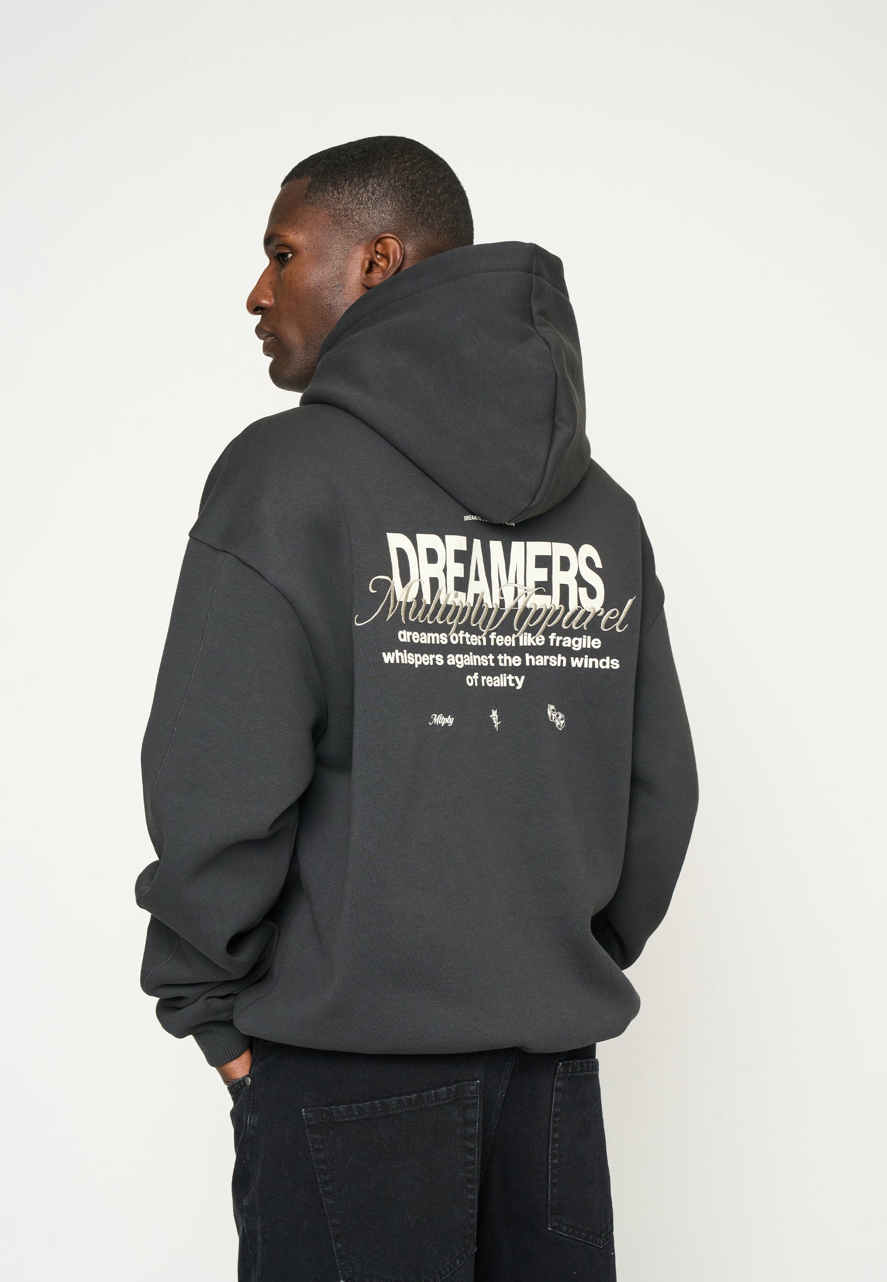 Oversize Hoodie LECTURE Black Soda