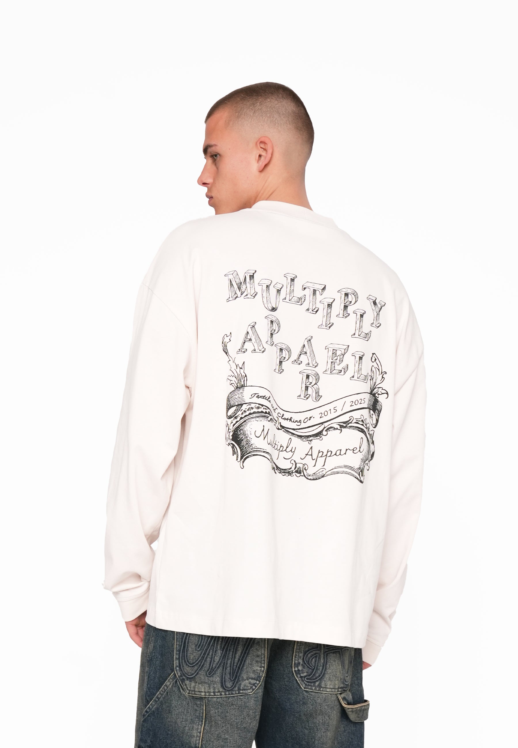 Oversize Longsleeve FRAGMENT White Sand