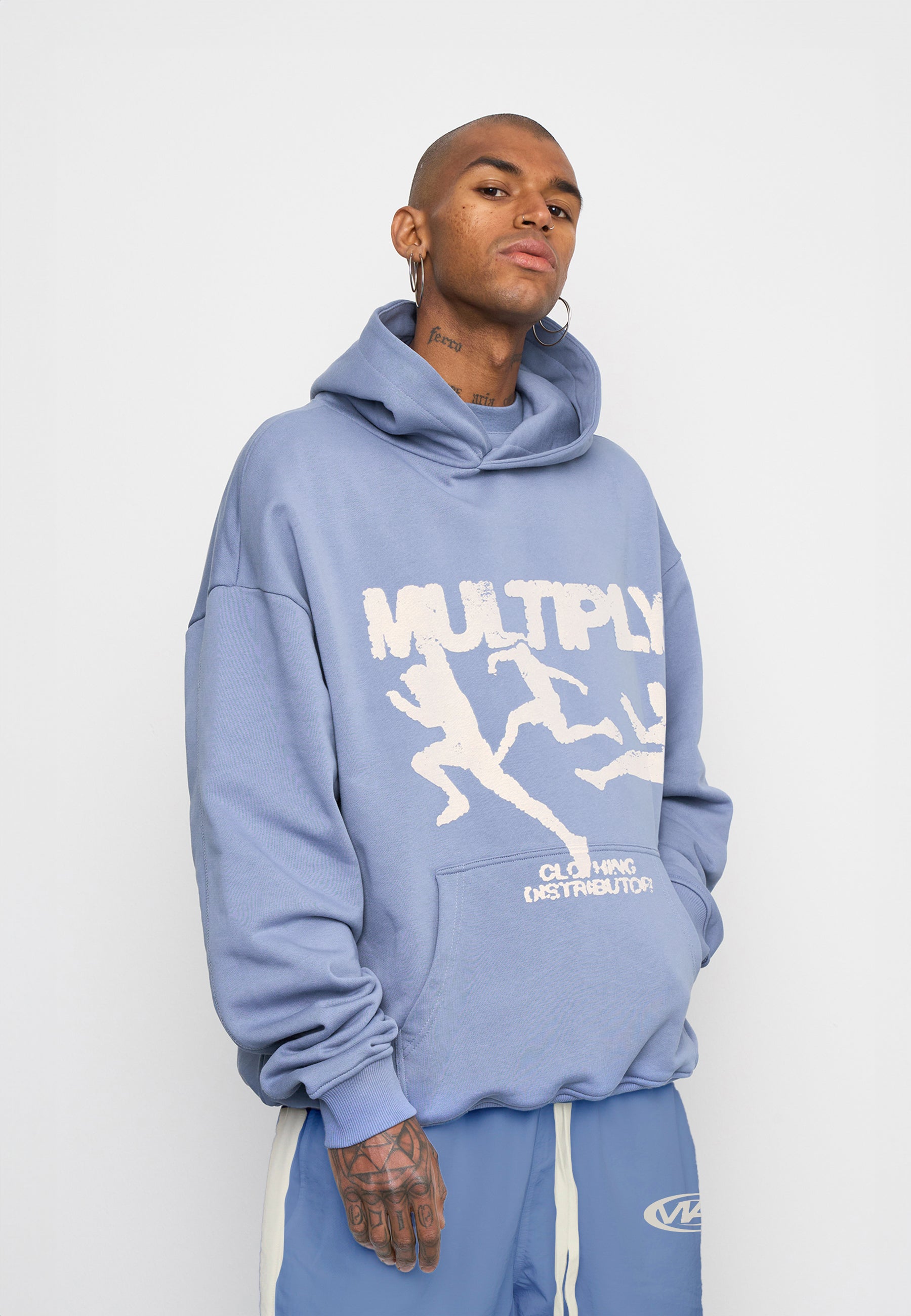 Oversize hoodie RUN Wild Wind