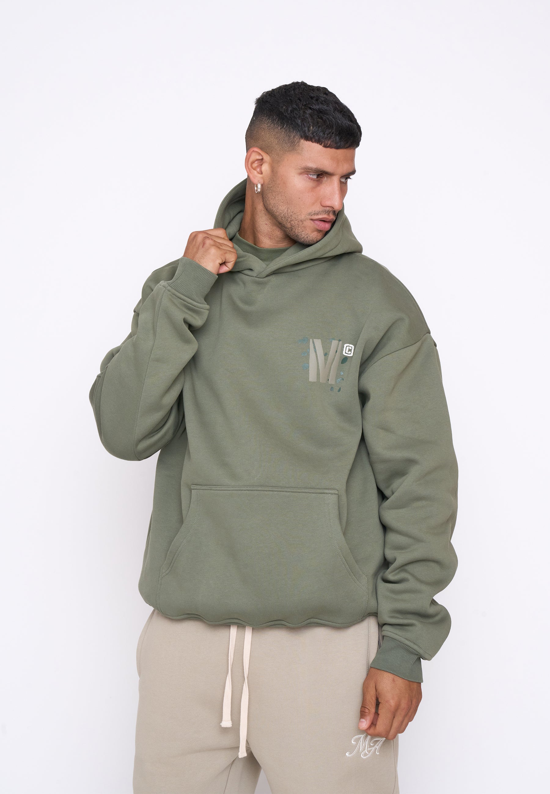 Oversize Hoodie DRILL Four Leaf Clover