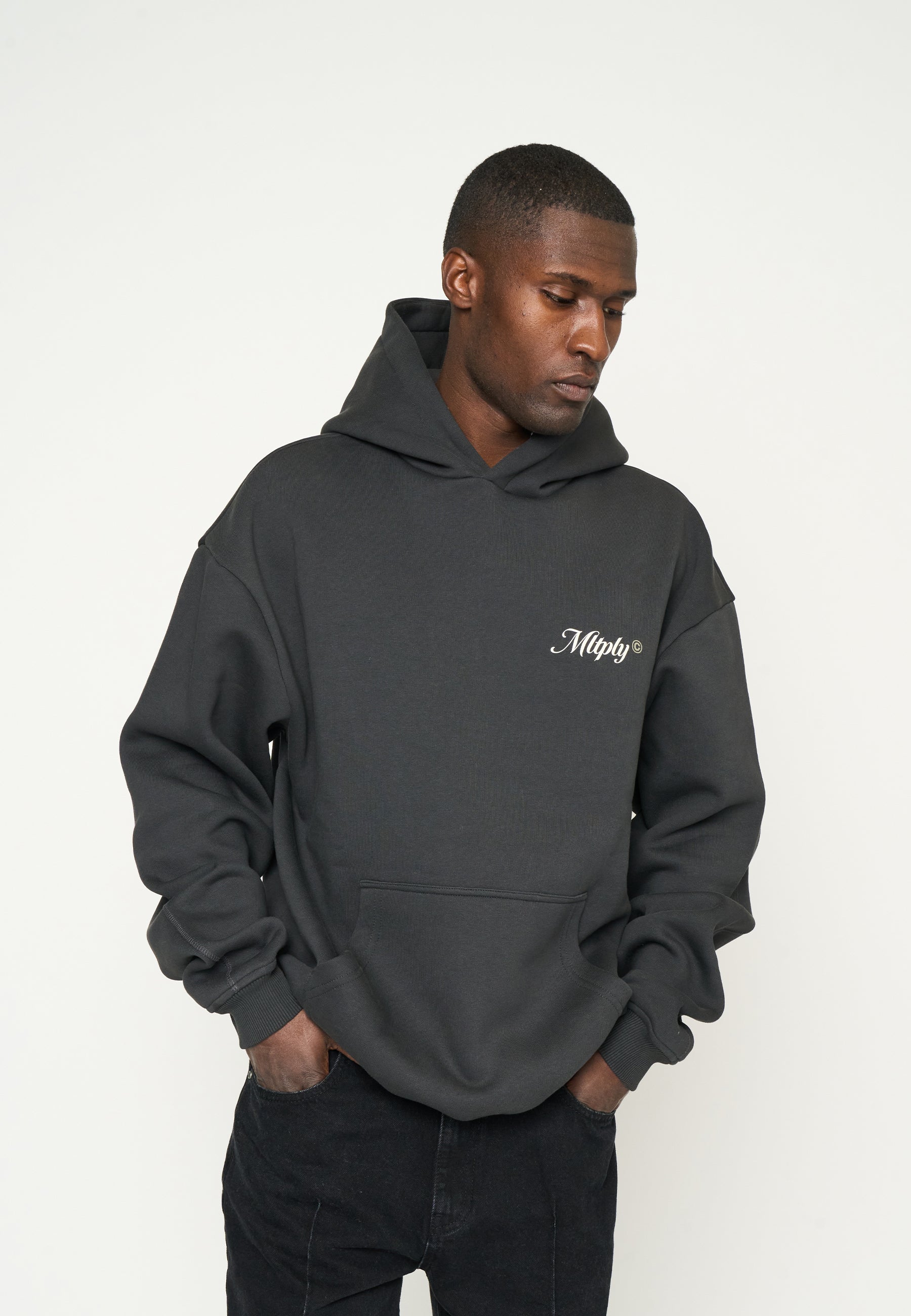 Oversize Hoodie LECTURE Black Soda