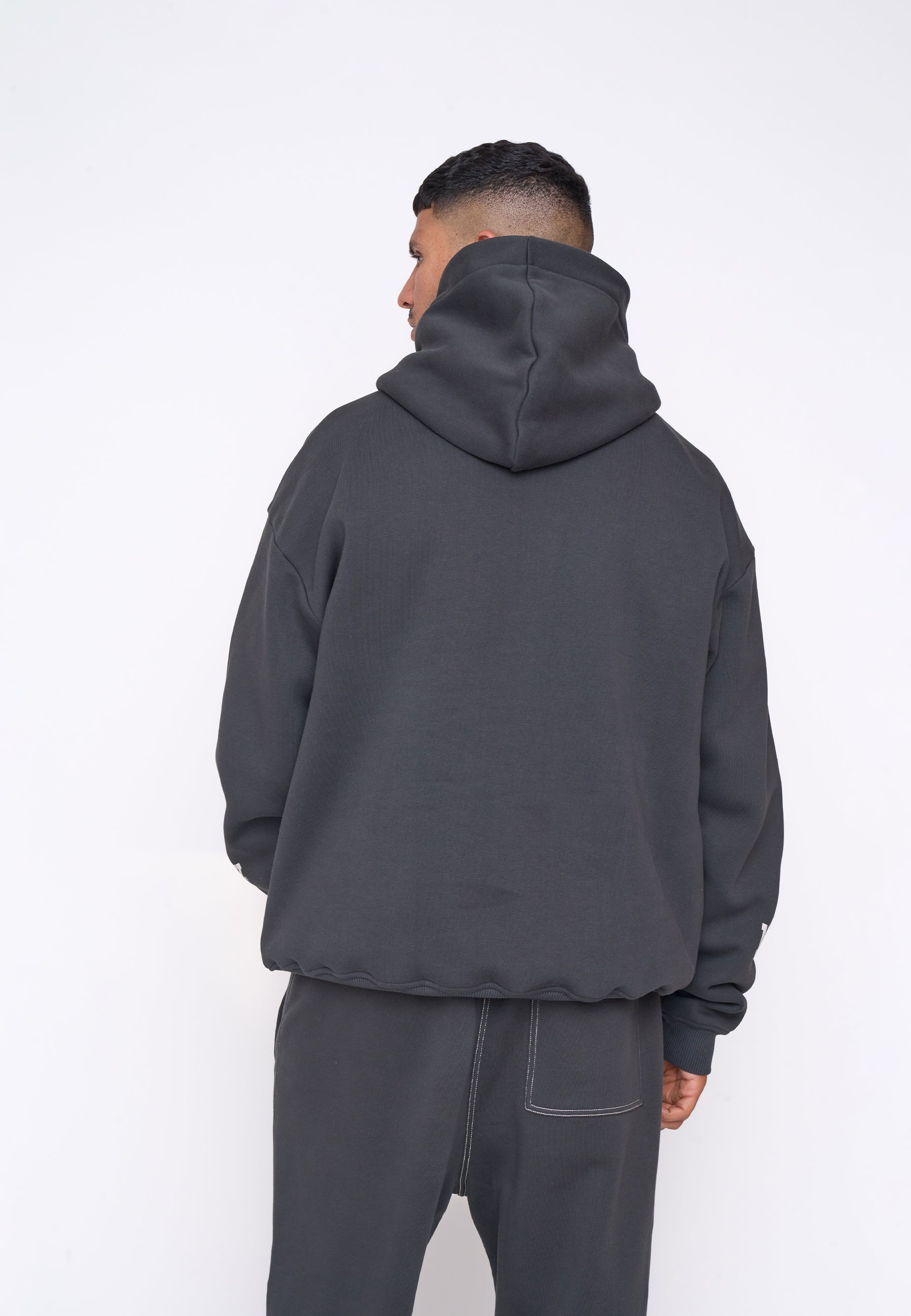 Oversize Hoodie STORIES Black Soda