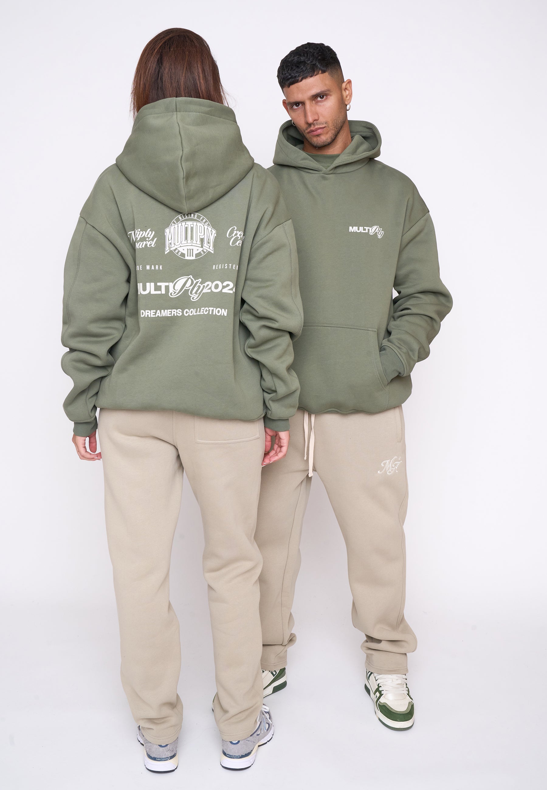Oversize Hoodie MATCH Four Leaf Clover