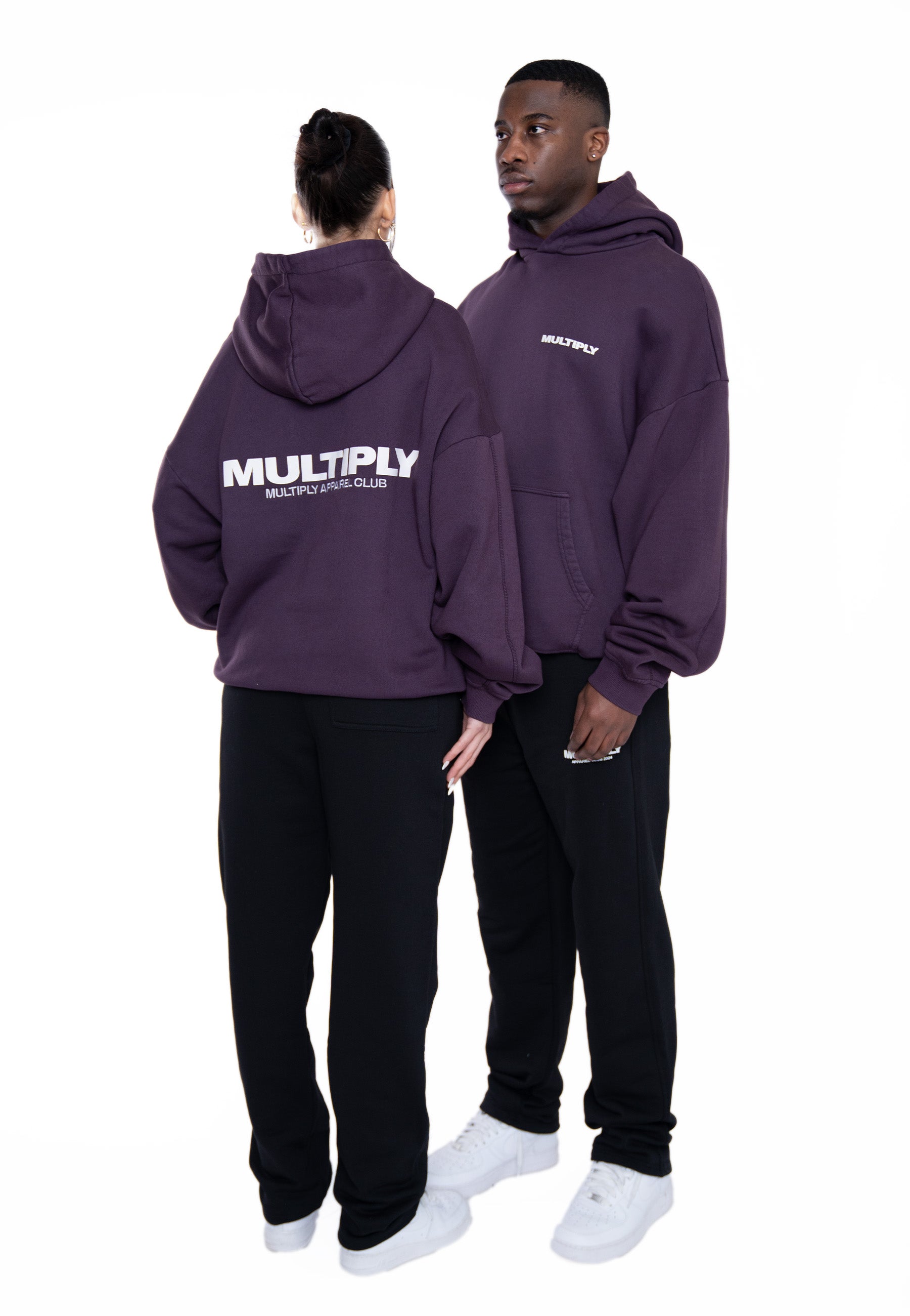 Oversize Hoodie MULTIPLY Shadow Purple