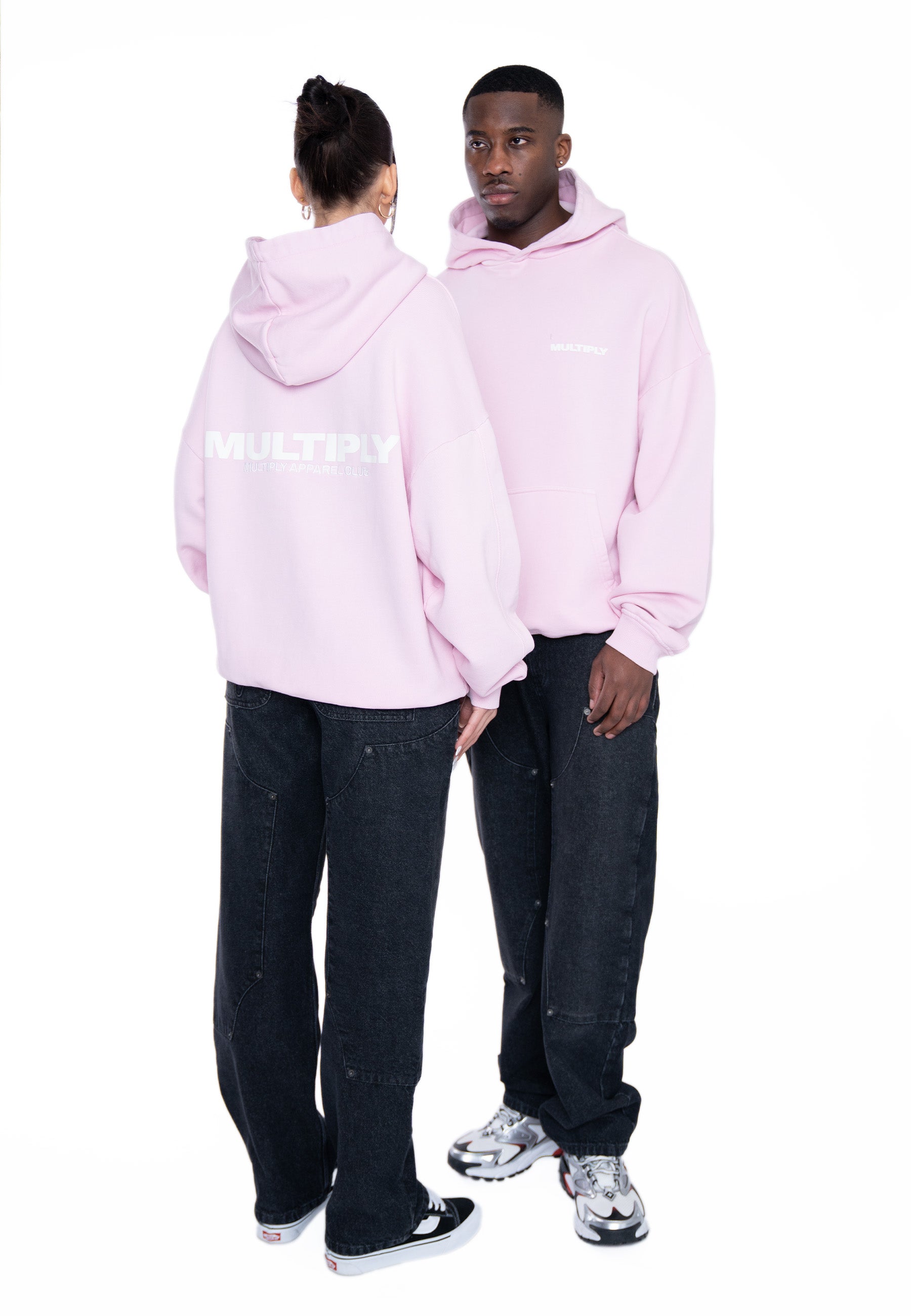 Oversize Hoodie MULTIPLY Pink Lavender