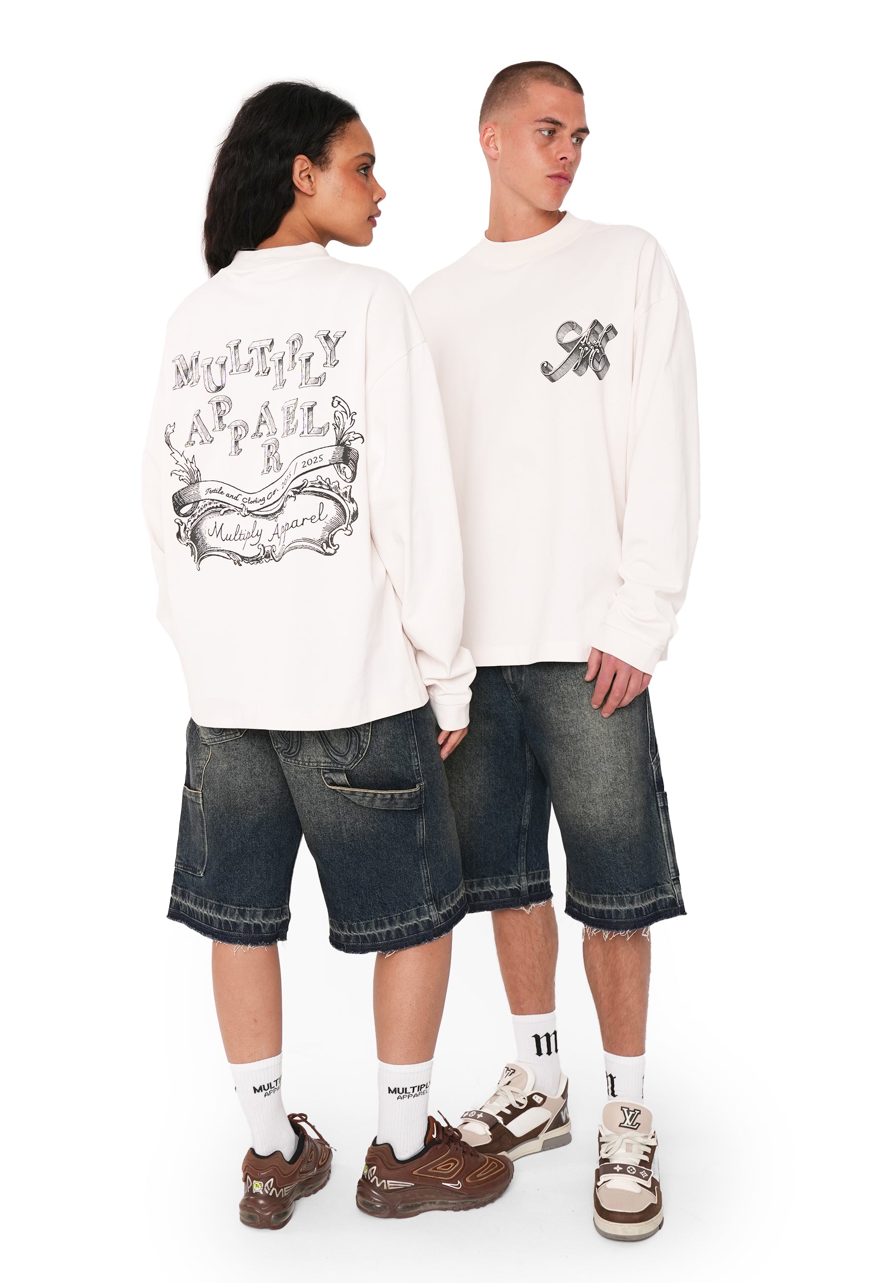 Oversize Longsleeve FRAGMENT White Sand