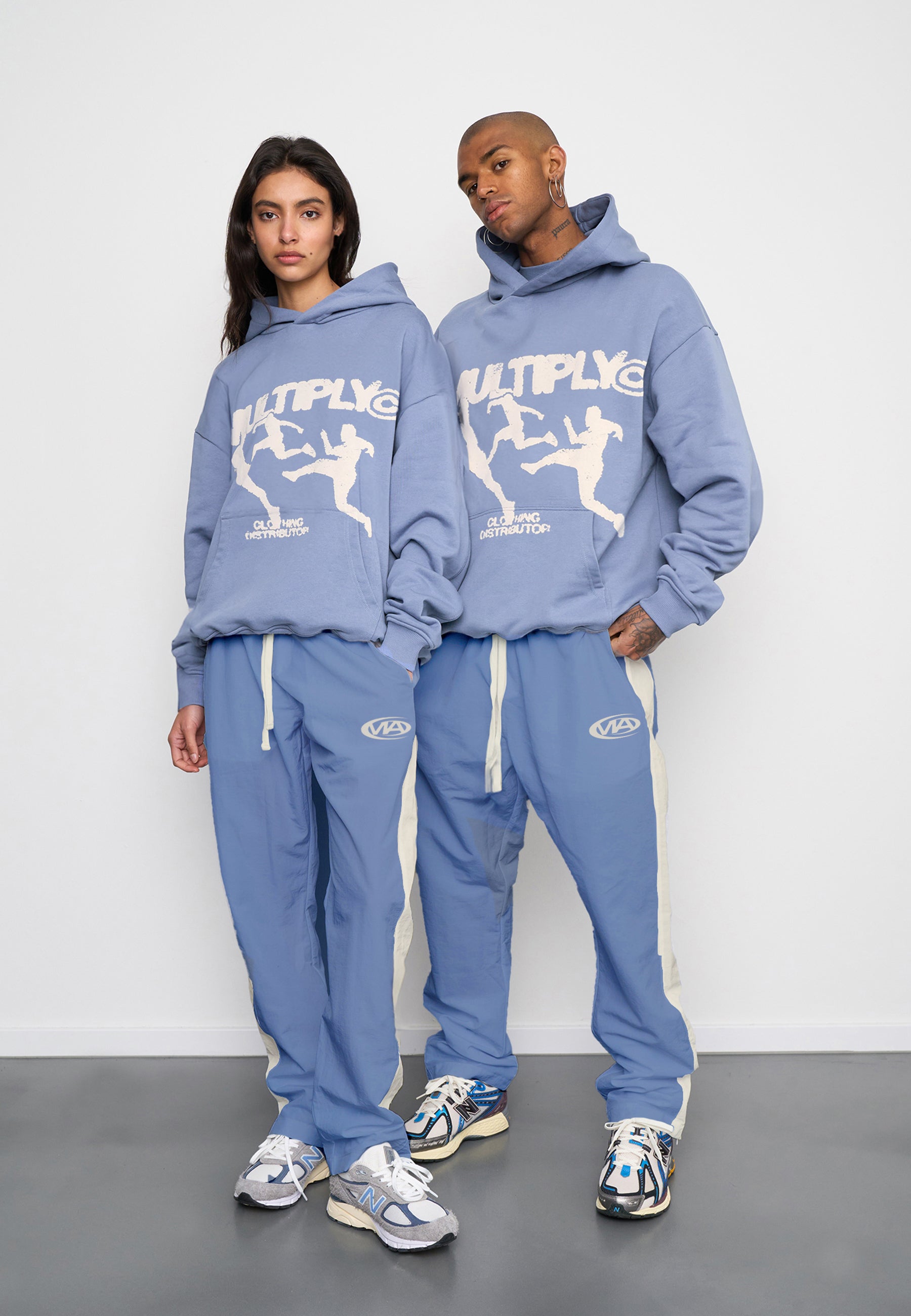 Oversize hoodie RUN Wild Wind