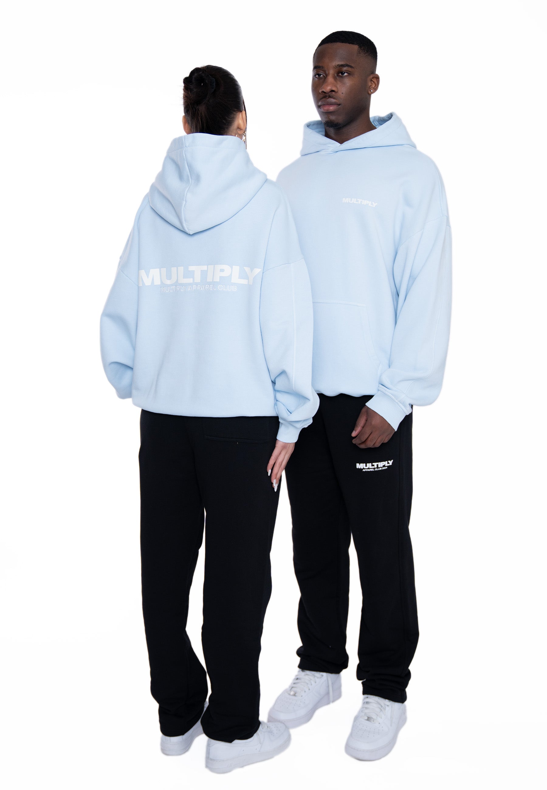 Oversize Hoodie MULTIPLY Baby Blue